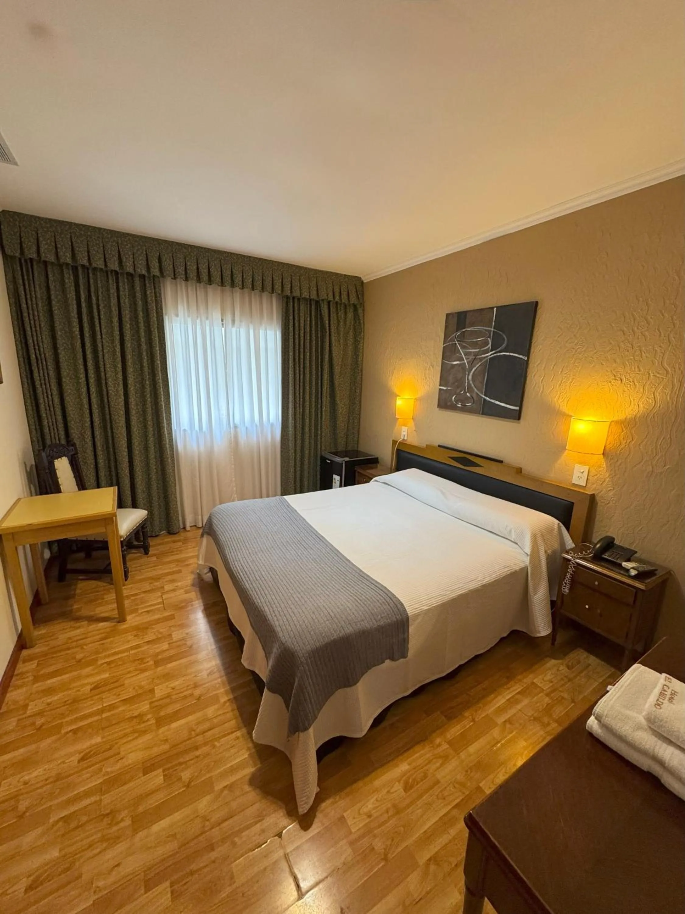 Bed in Hotel El Cabildo