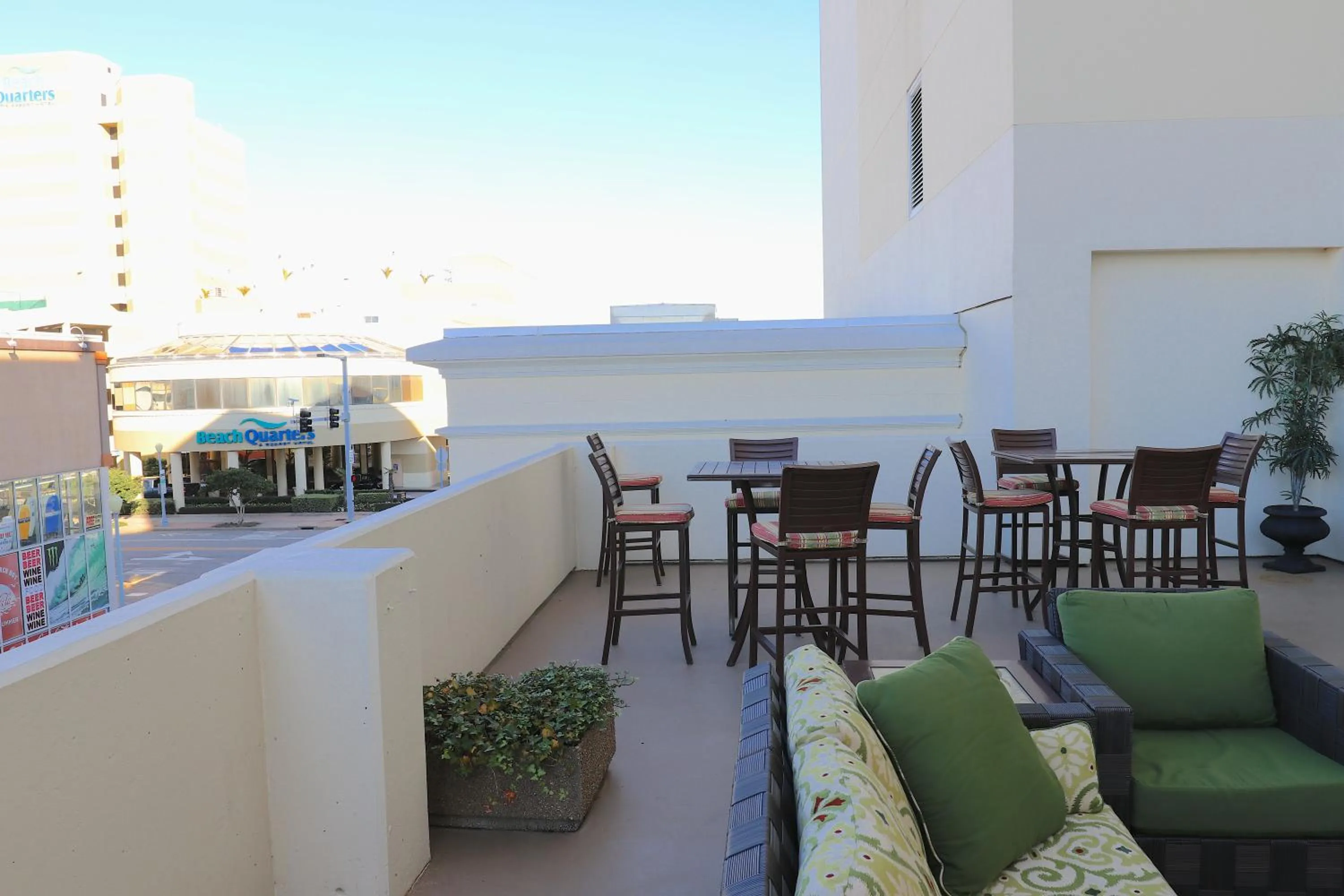 Patio in The Ocean Key Virginia Beach Resort