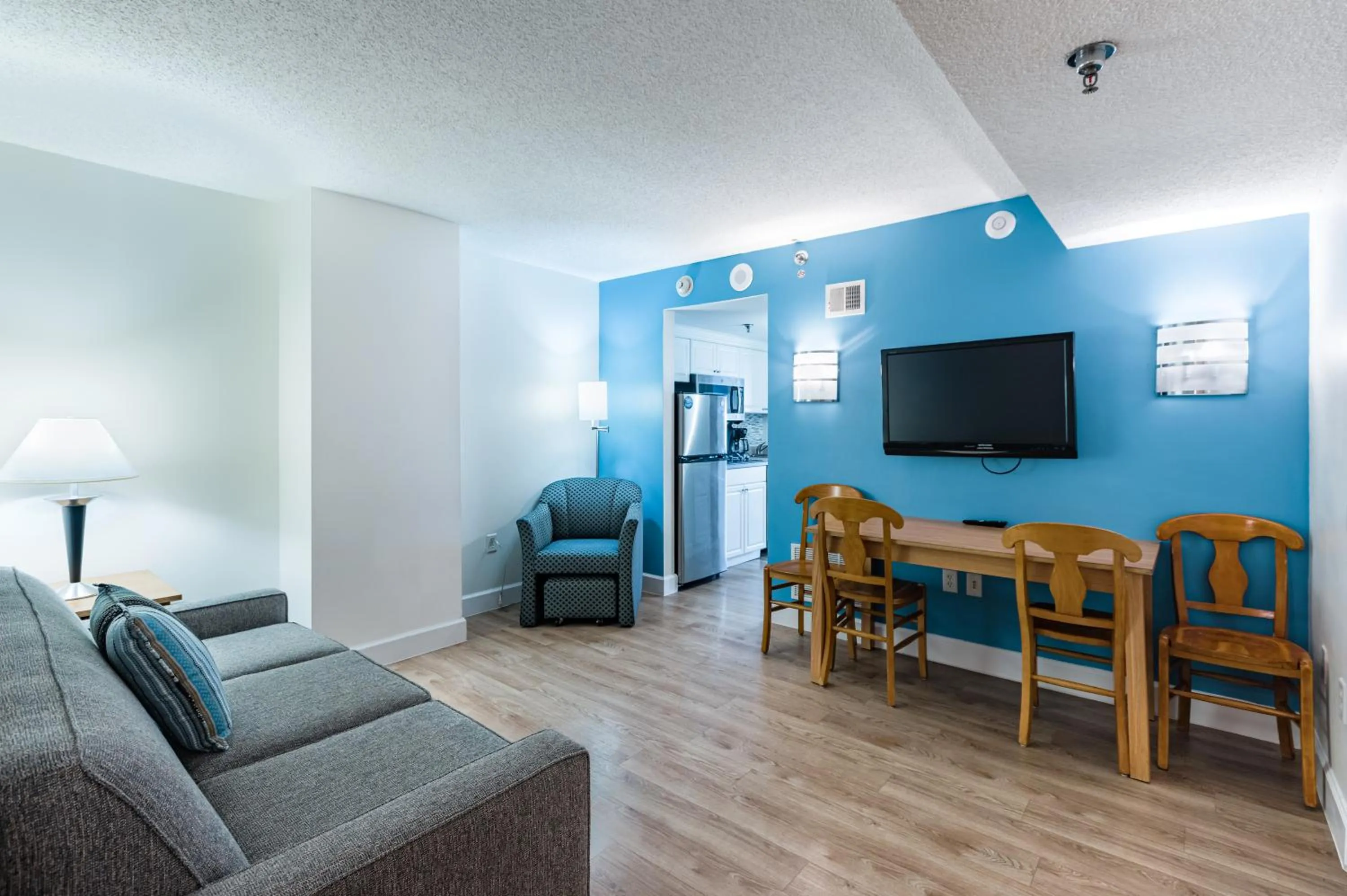 Living room in The Ocean Key Virginia Beach Resort