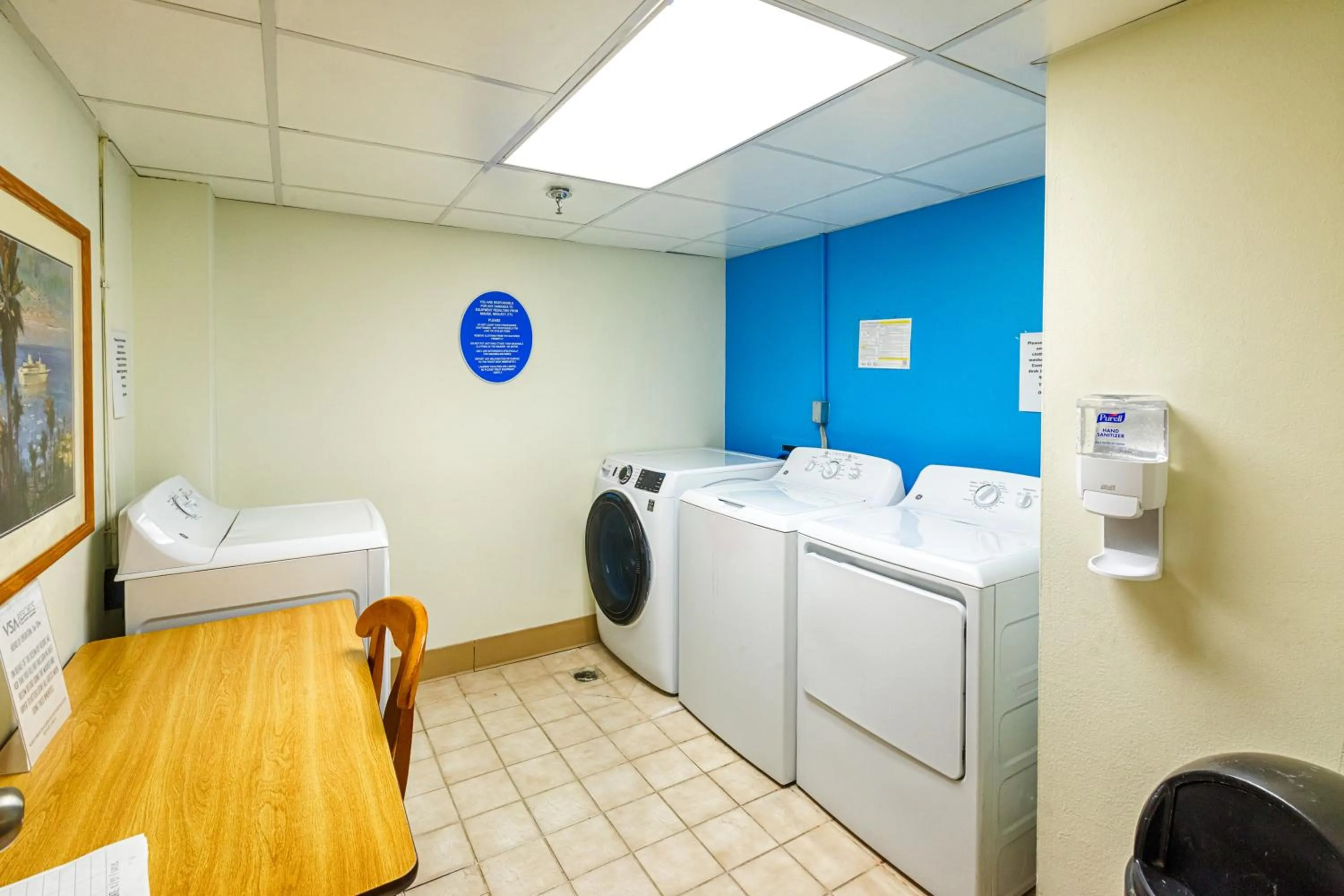 washing machine in The Ocean Key Virginia Beach Resort