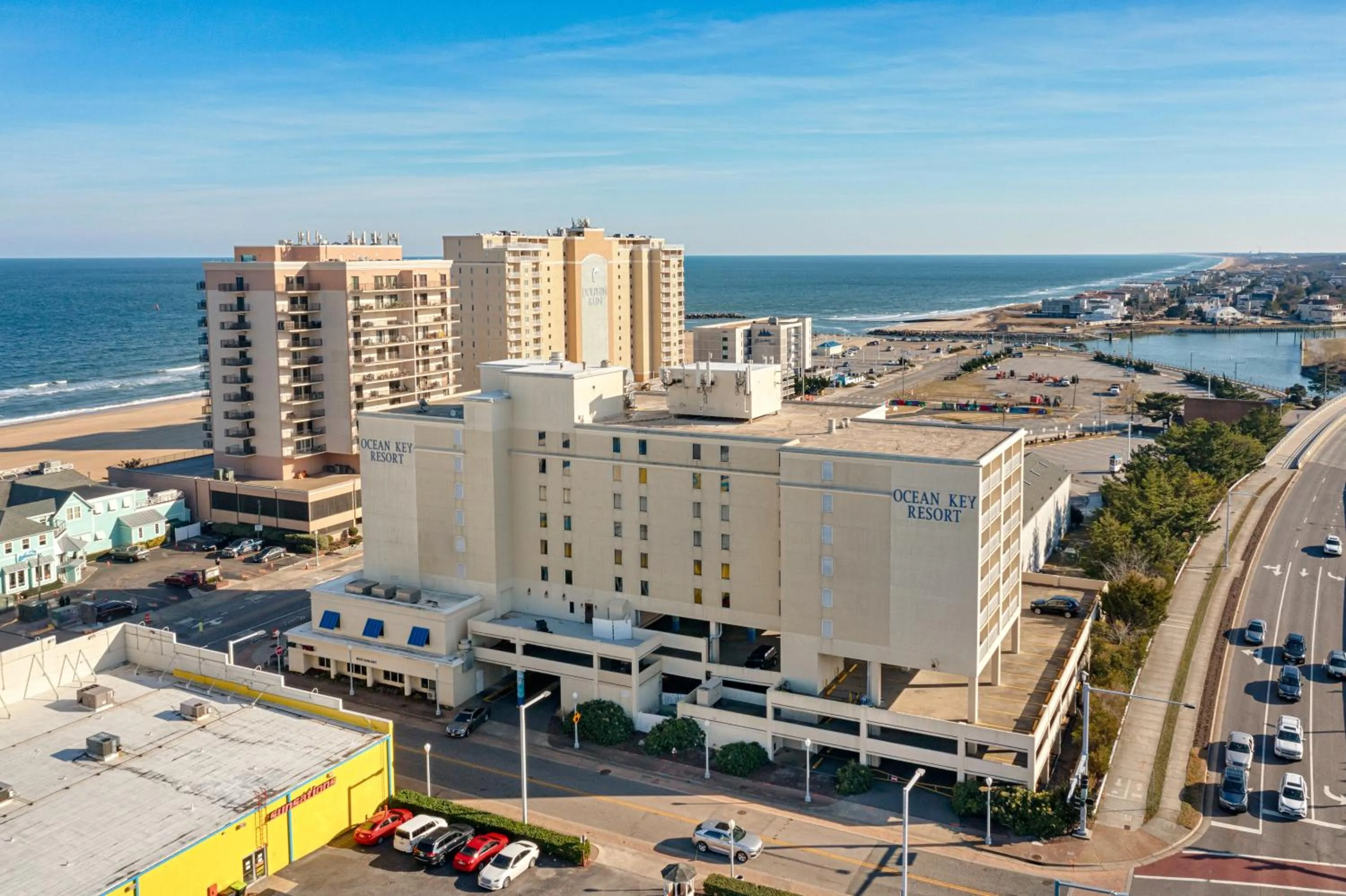 Property building in The Ocean Key Virginia Beach Resort