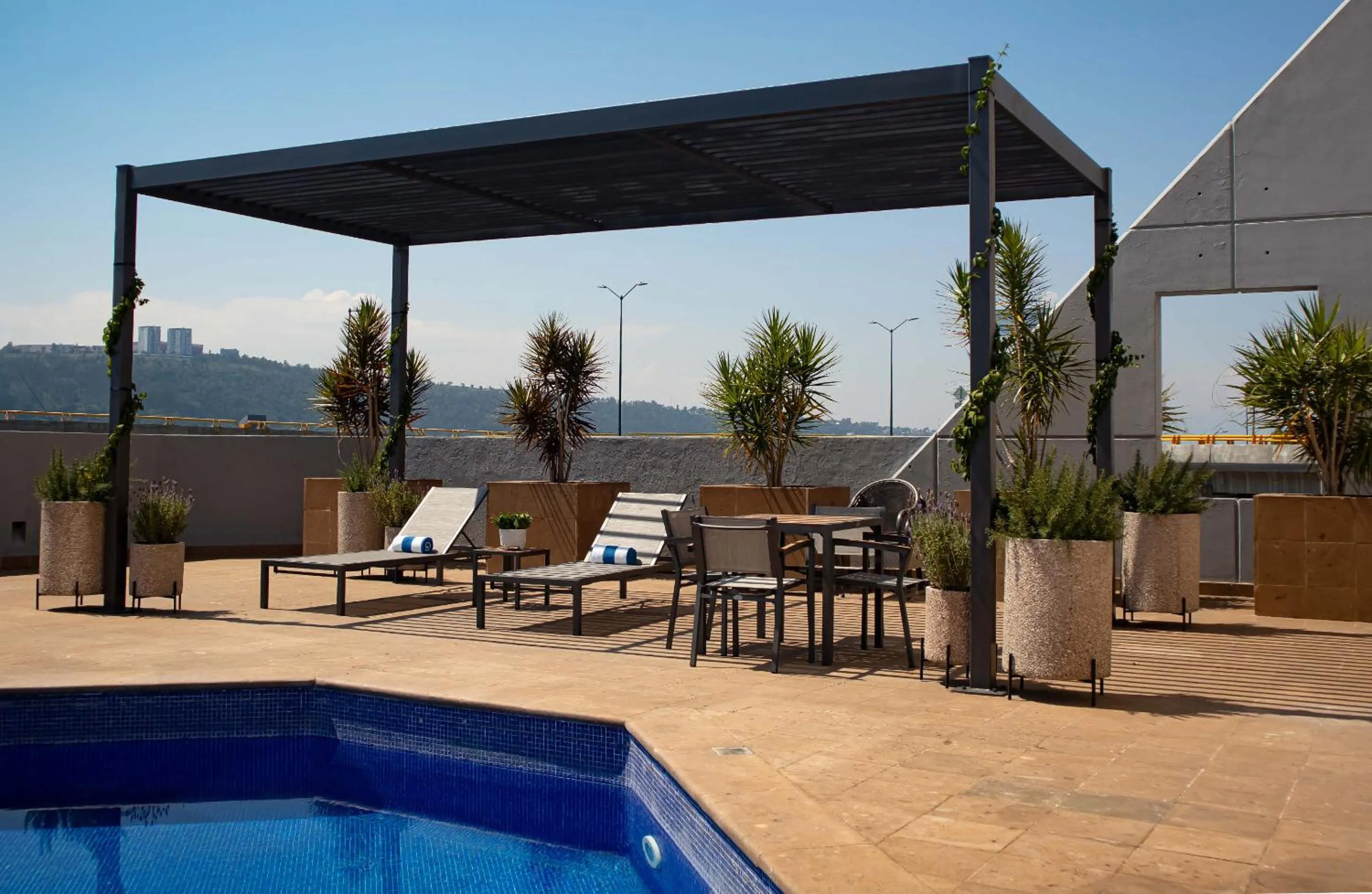 Balcony/Terrace in Hotel Turotel Morelia