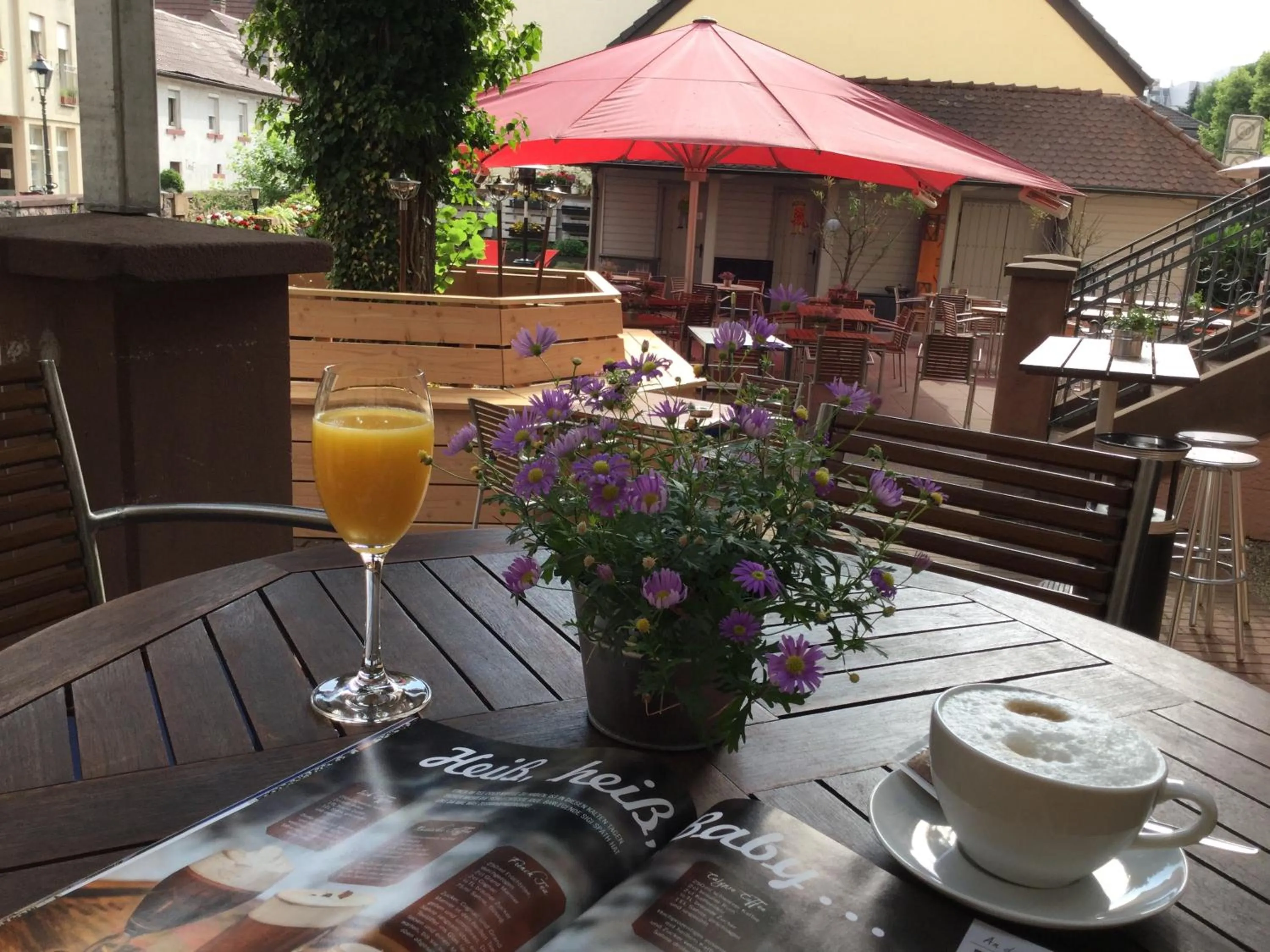 Patio in Badischer Hof