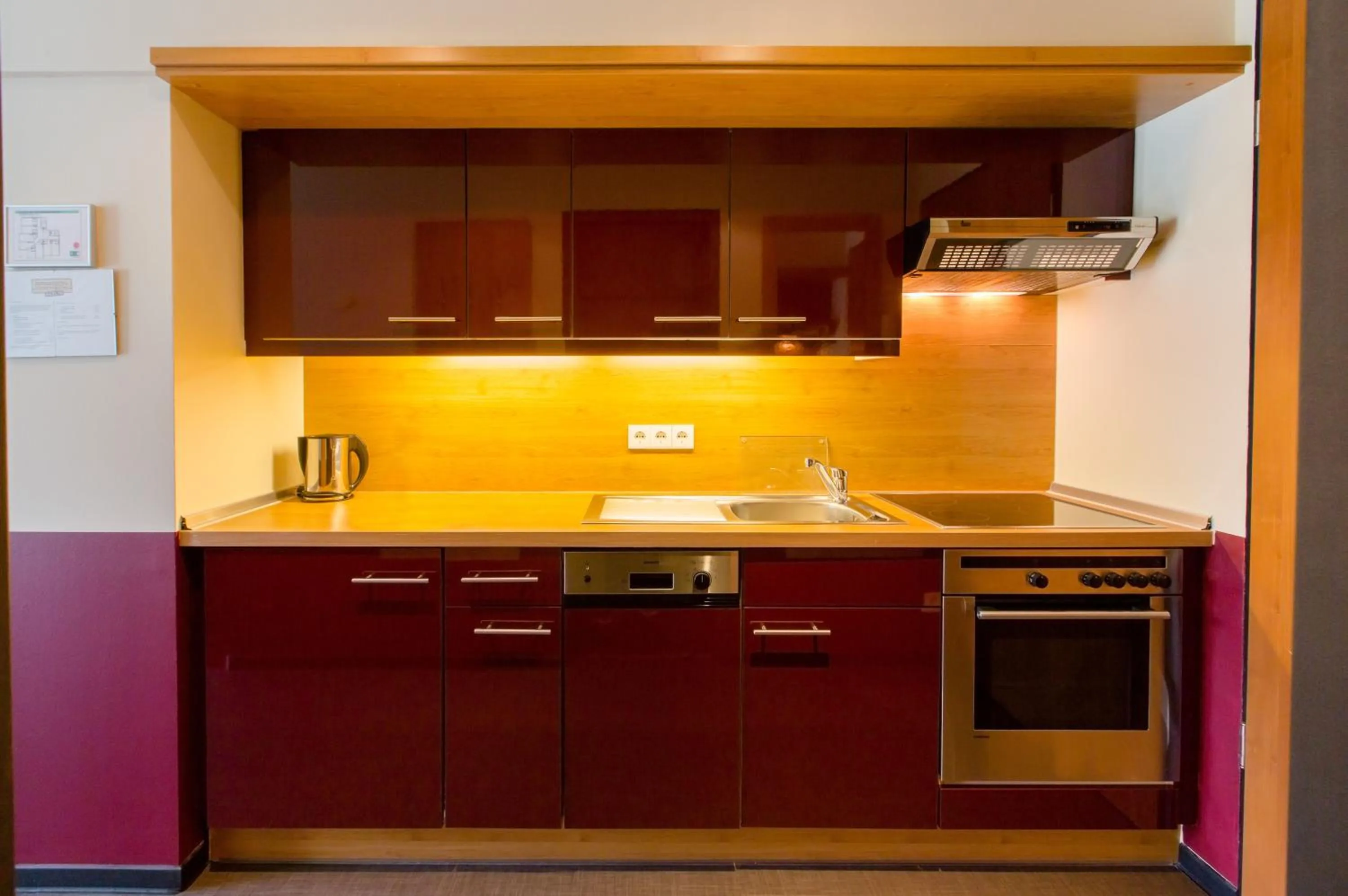 Kitchen or kitchenette in Aparion Apartments Berlin