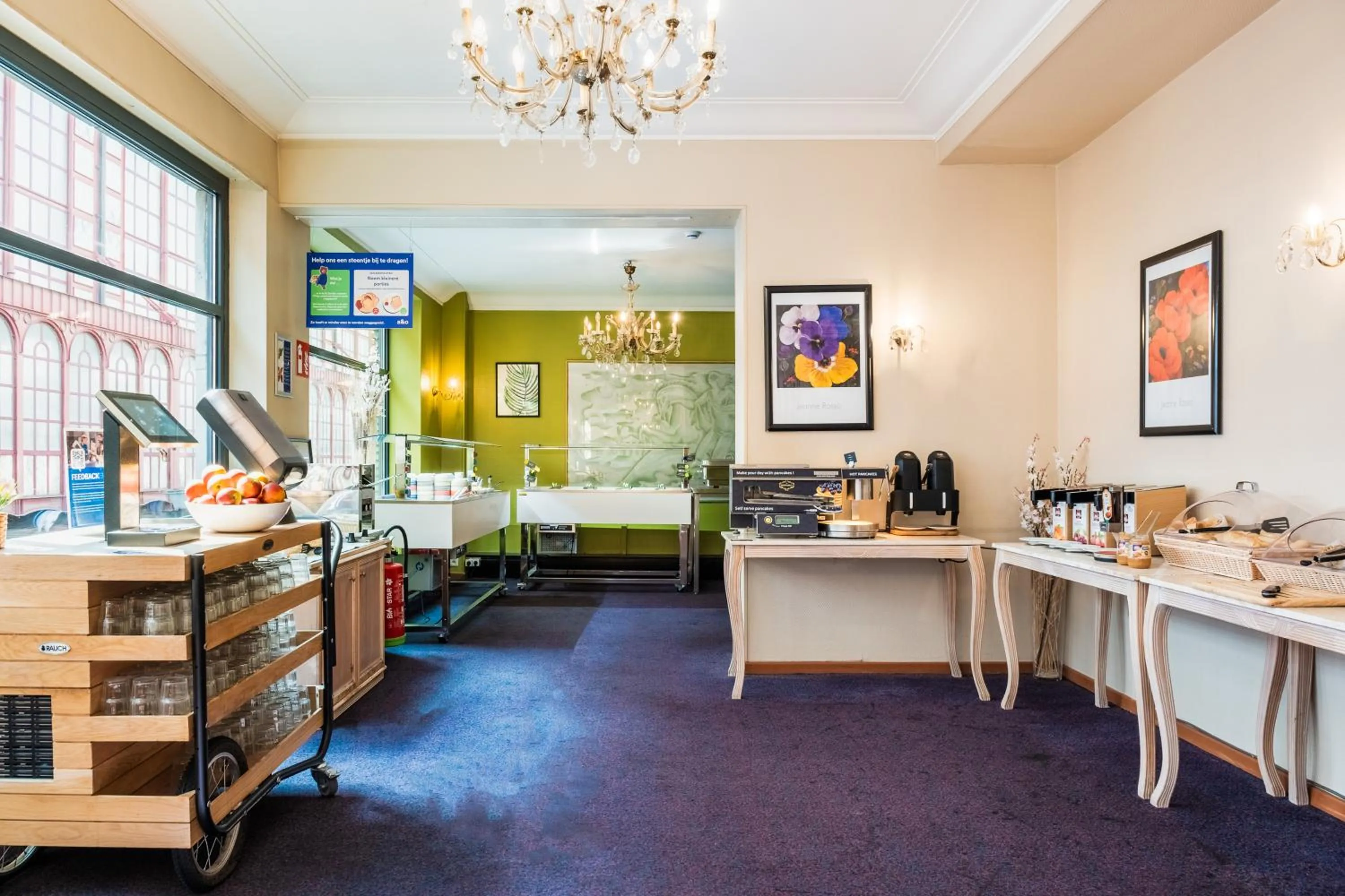 Breakfast in a&o Antwerpen Centraal