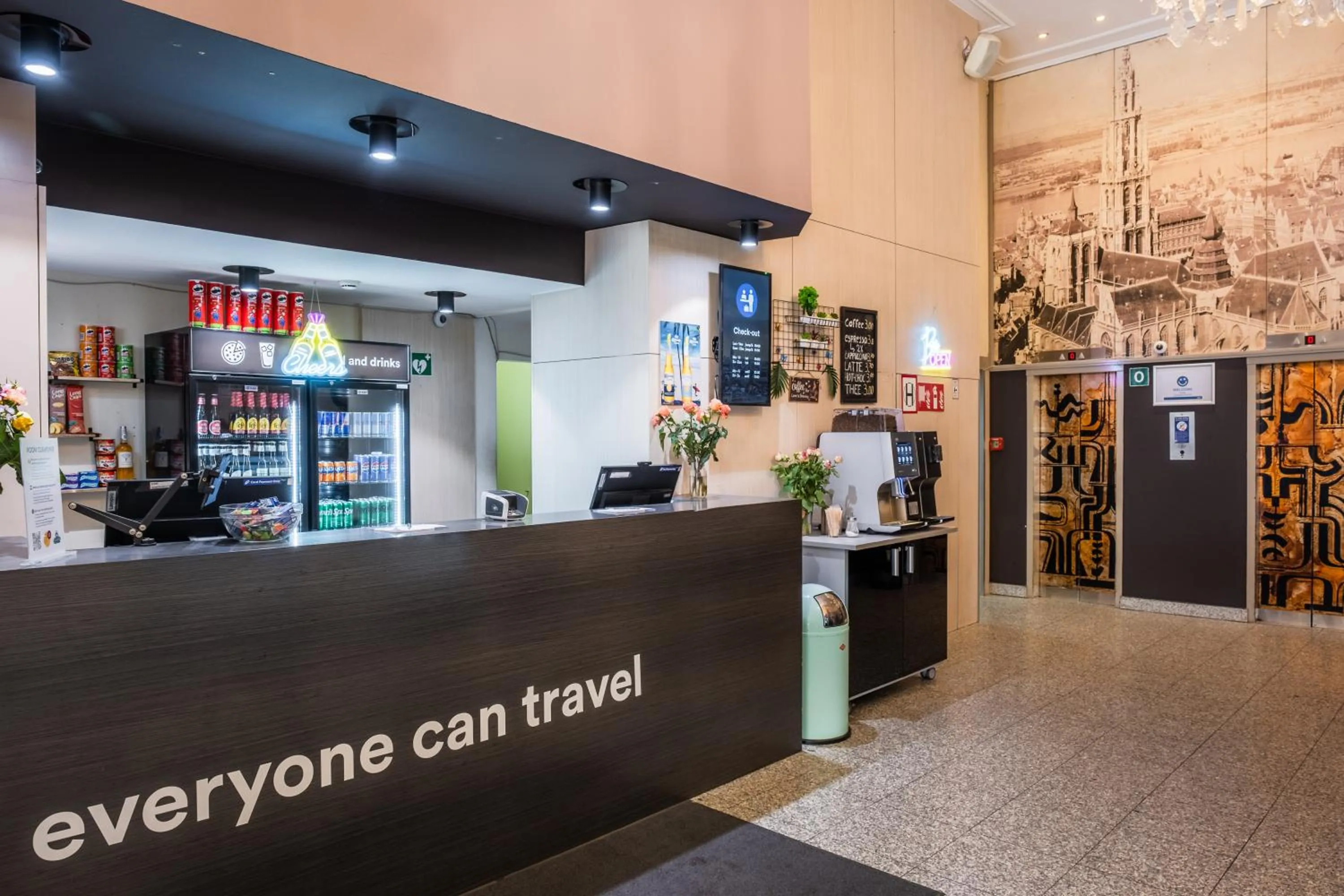 Lobby or reception in a&o Antwerpen Centraal