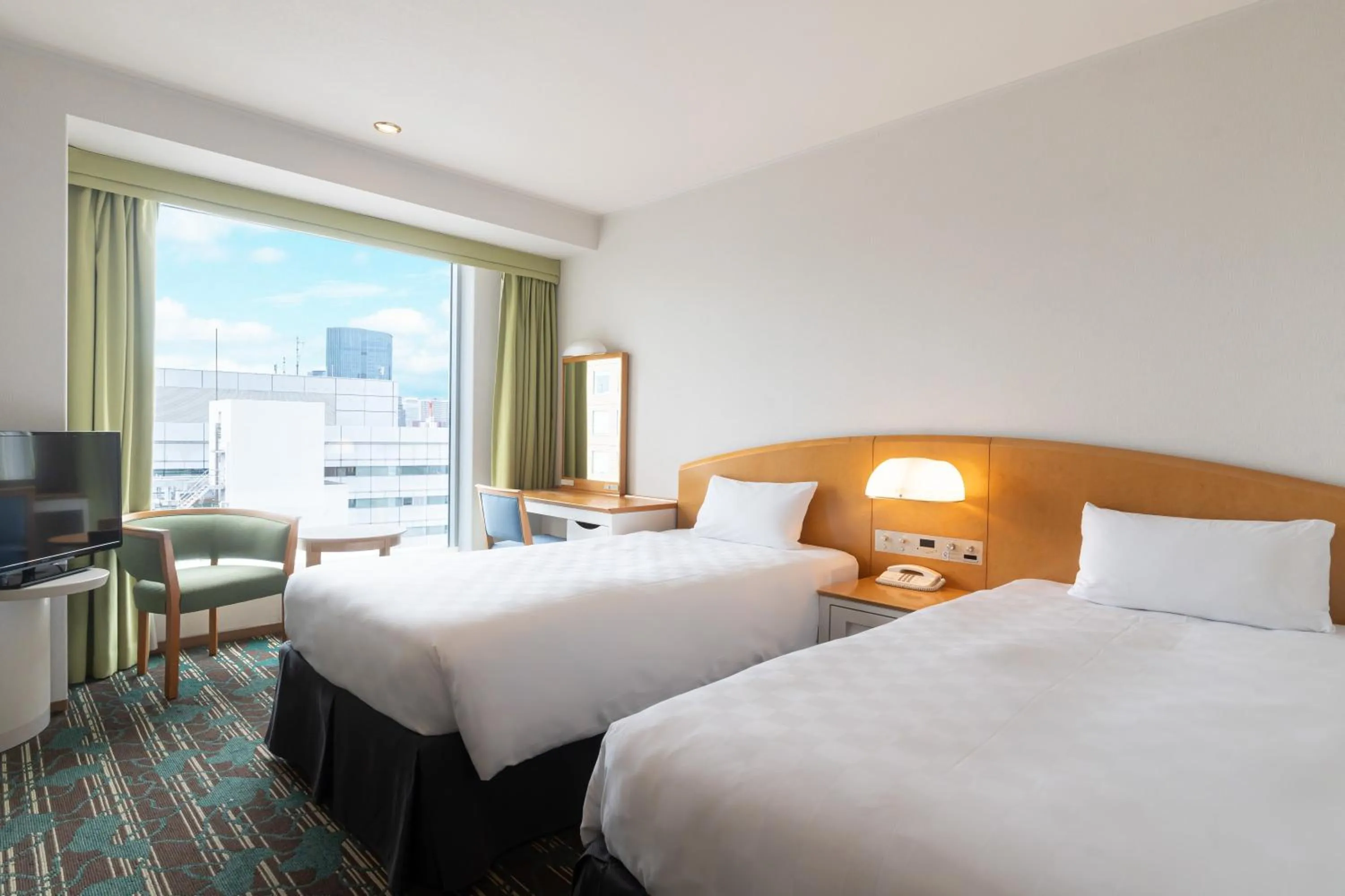 Photo of the whole room, Bed in Shinagawa Prince Hotel