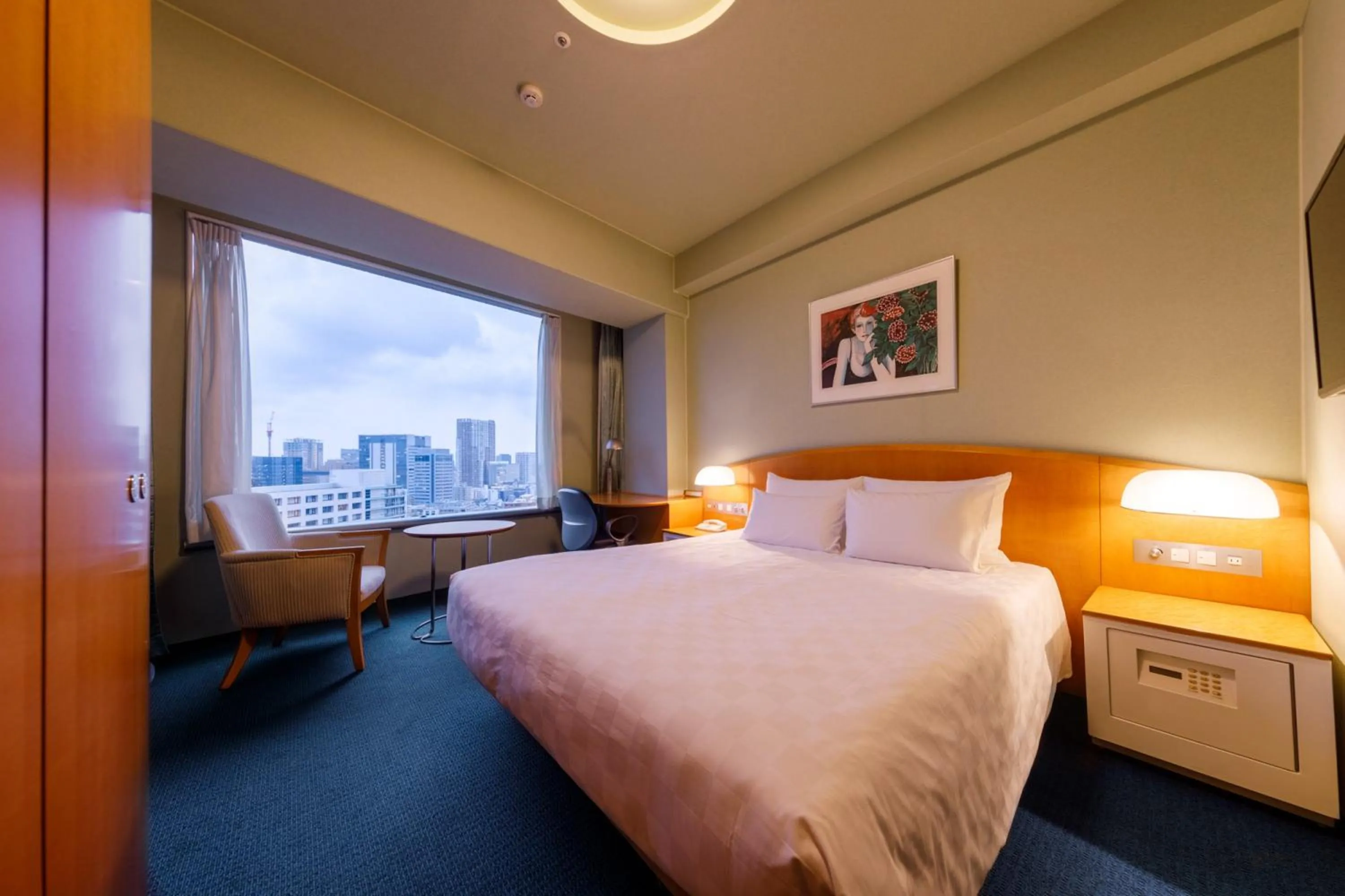 Photo of the whole room, Bed in Shinagawa Prince Hotel