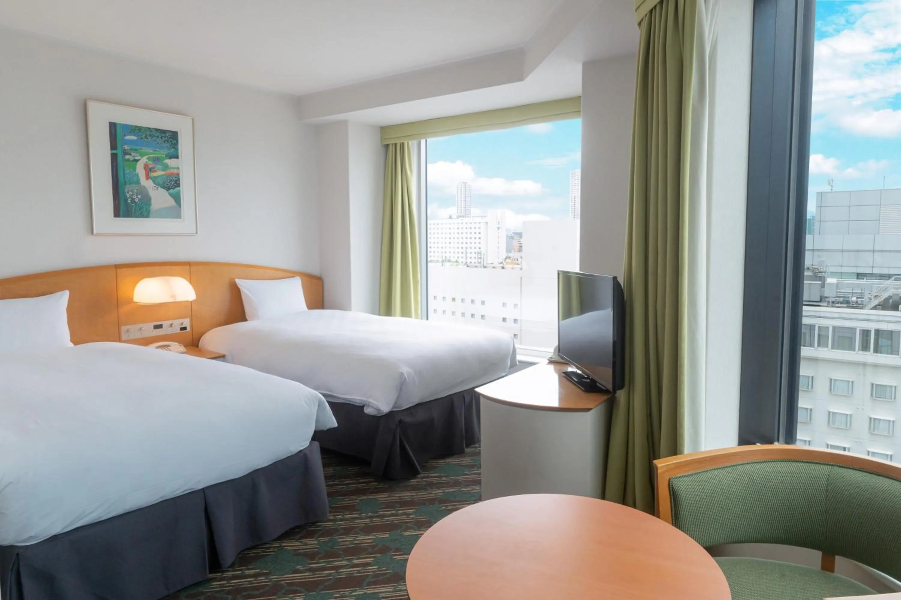 Photo of the whole room, Bed in Shinagawa Prince Hotel