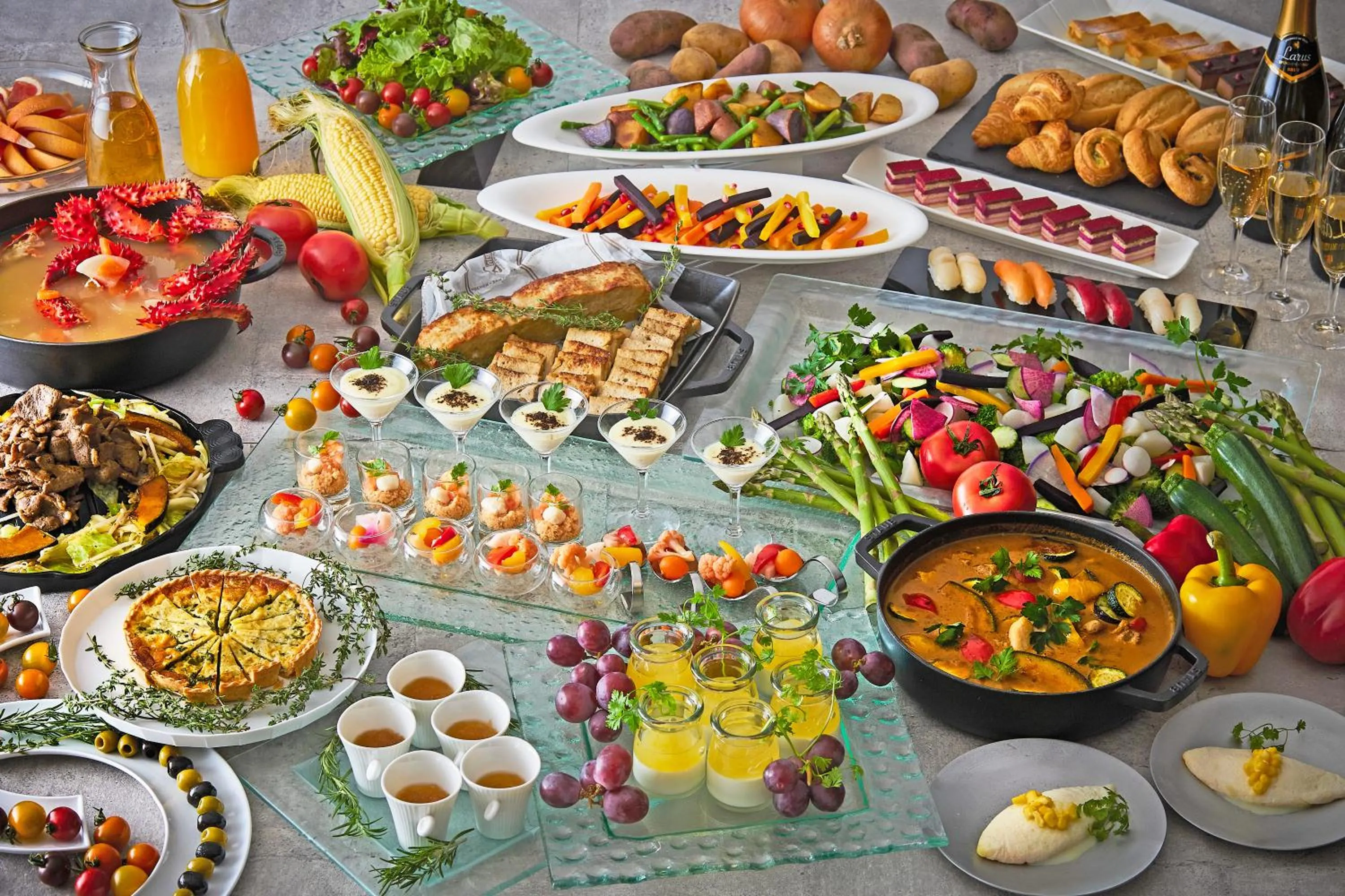 Breakfast in Keio Plaza Hotel Sapporo