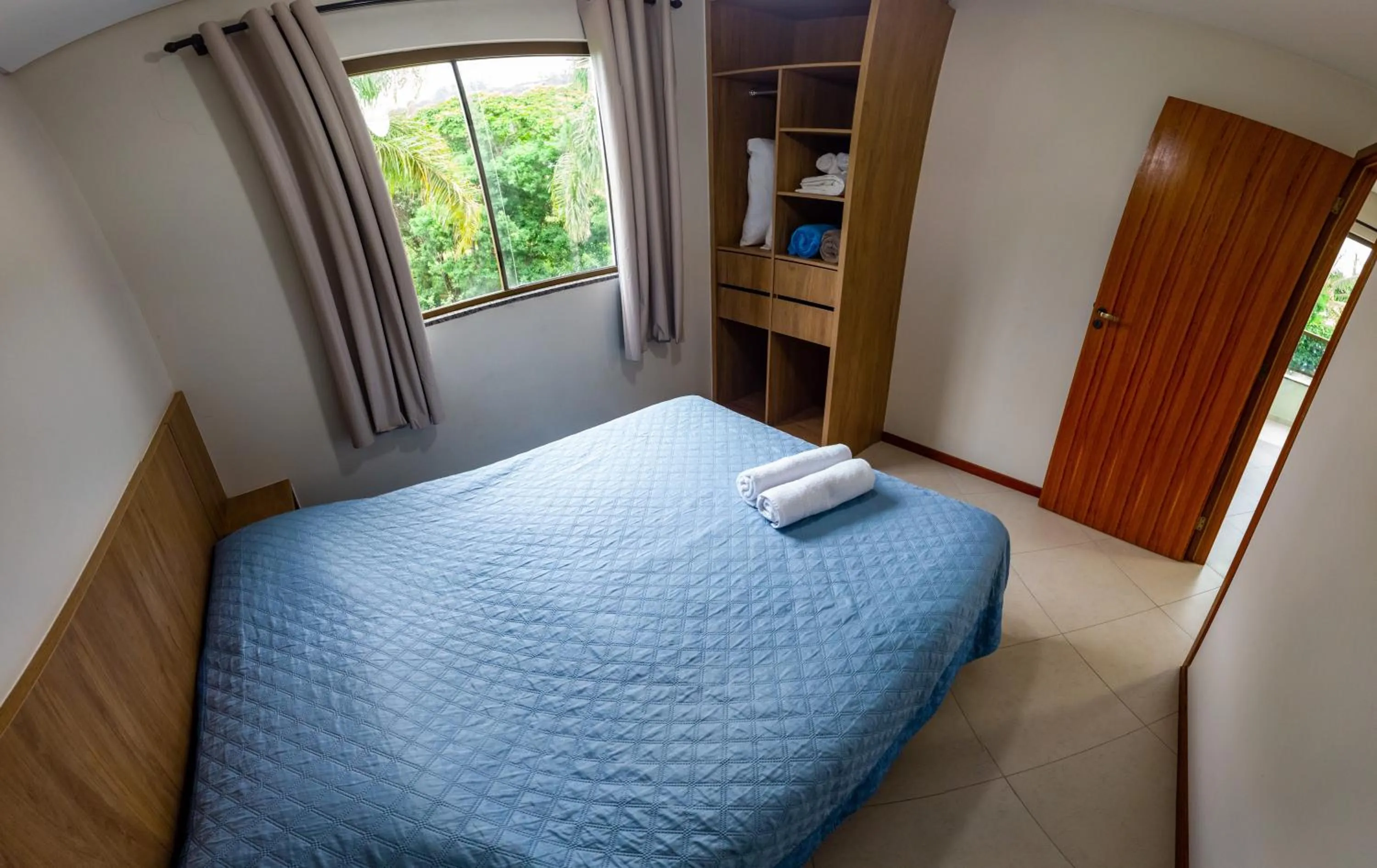 Bed in Canto dos Pássaros Flat - Canasvieiras