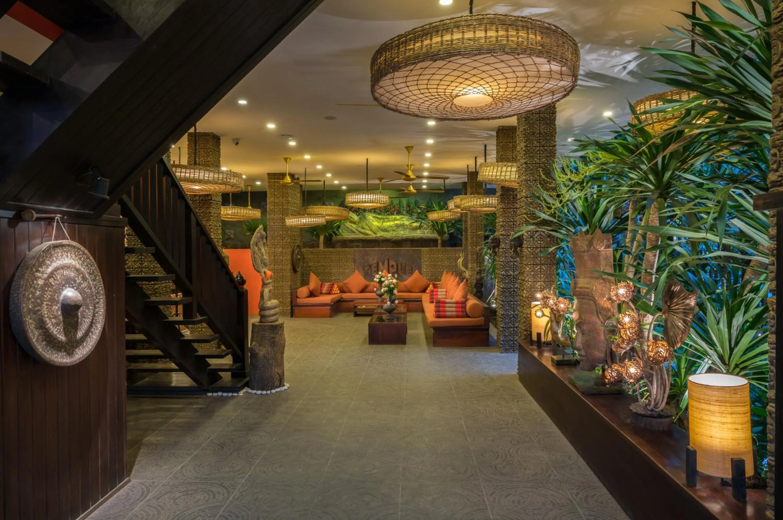 Lobby or reception in Golden Temple Hotel