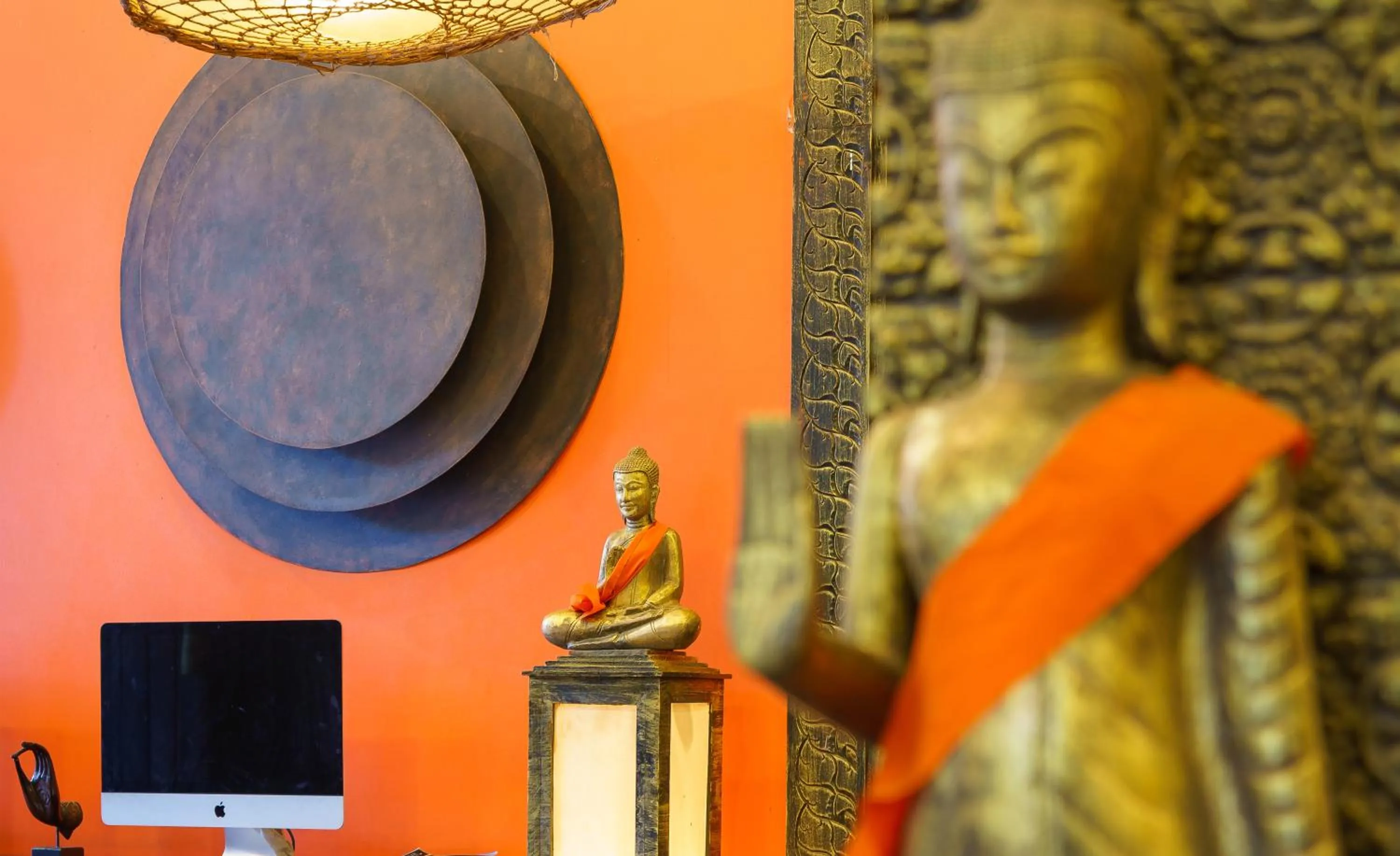 Decorative detail in Golden Temple Hotel