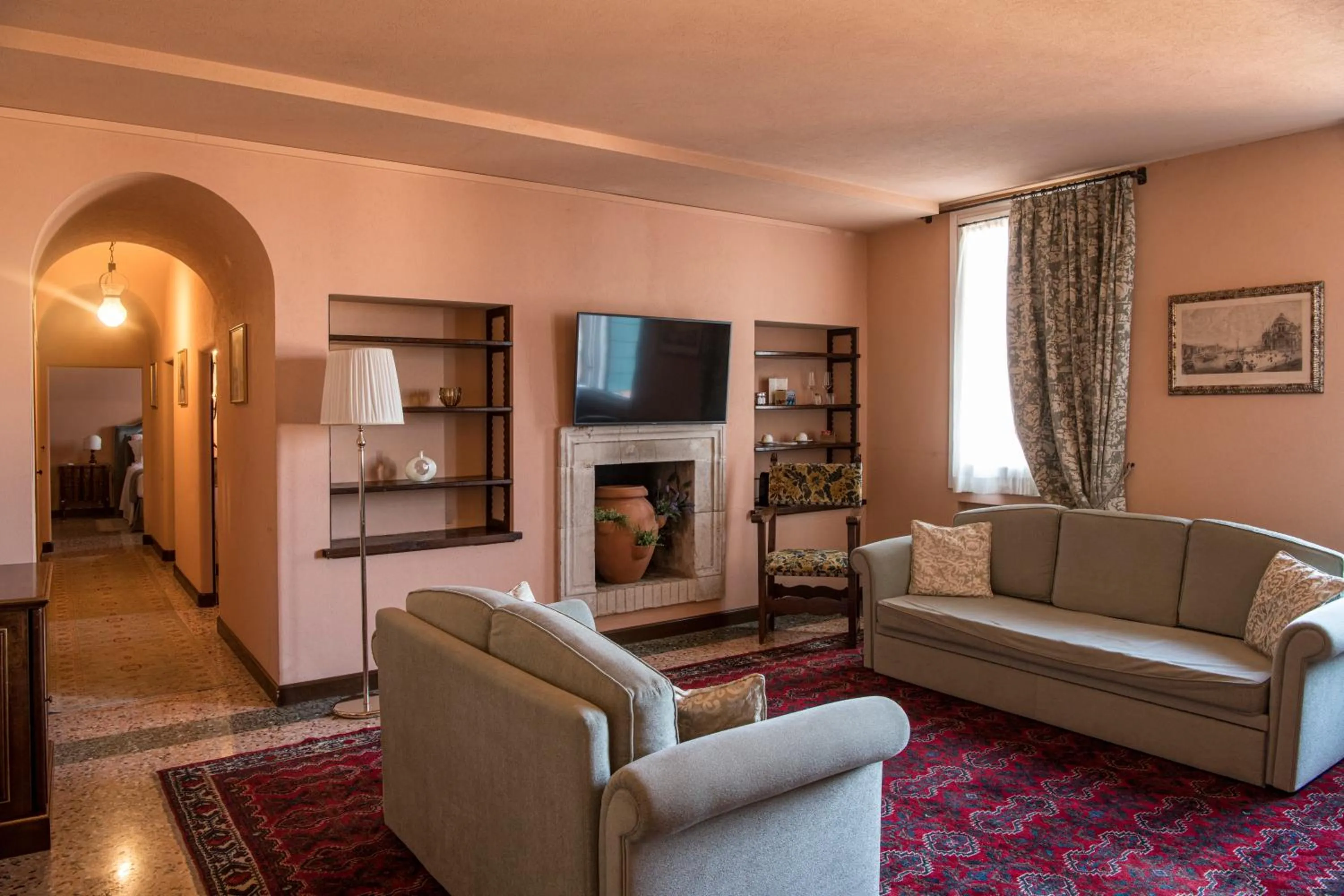 Family Room with Private Bathroom in Hotel Nani Mocenigo Palace