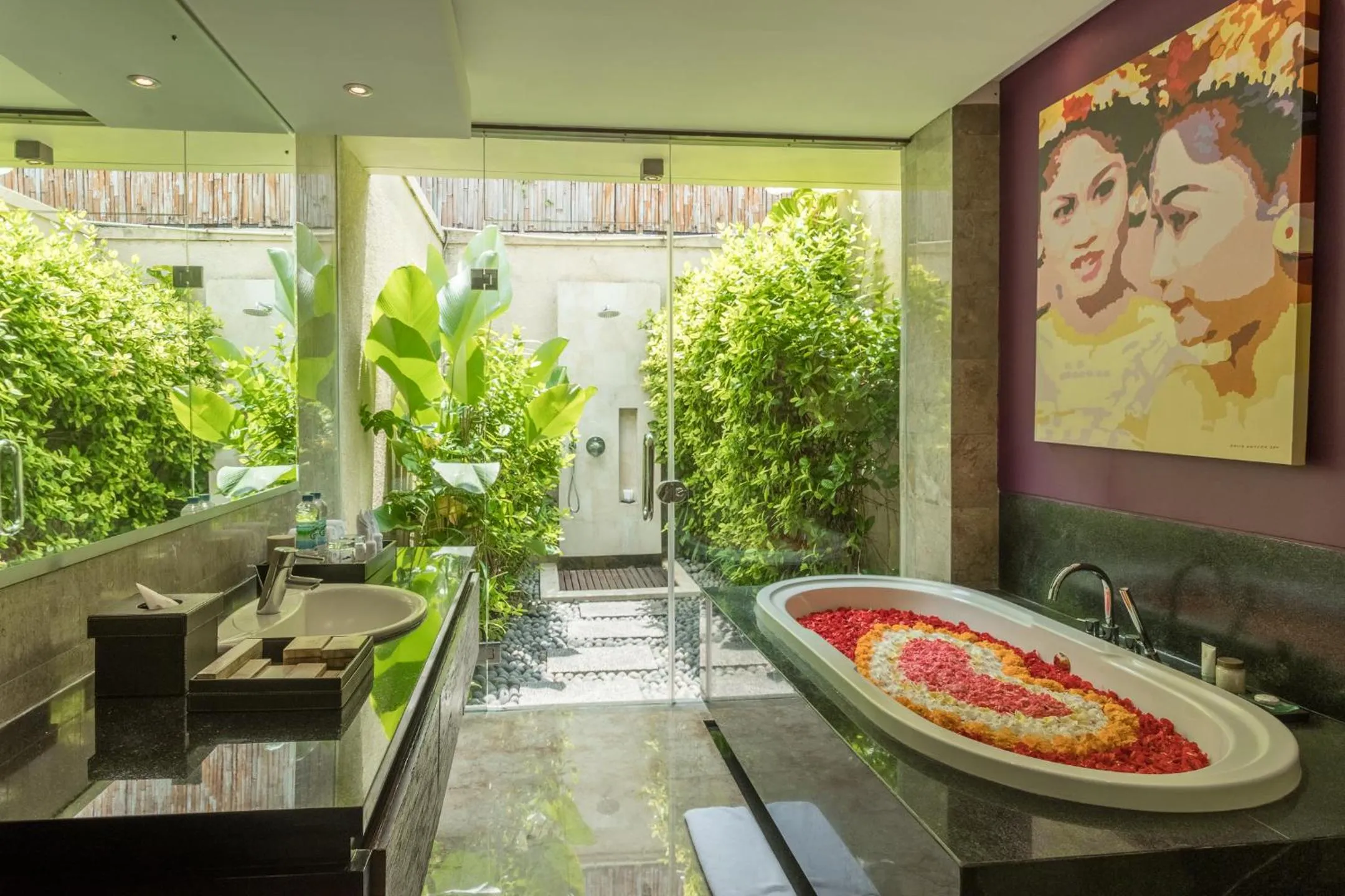 Bathroom in Mahagiri Villas Sanur