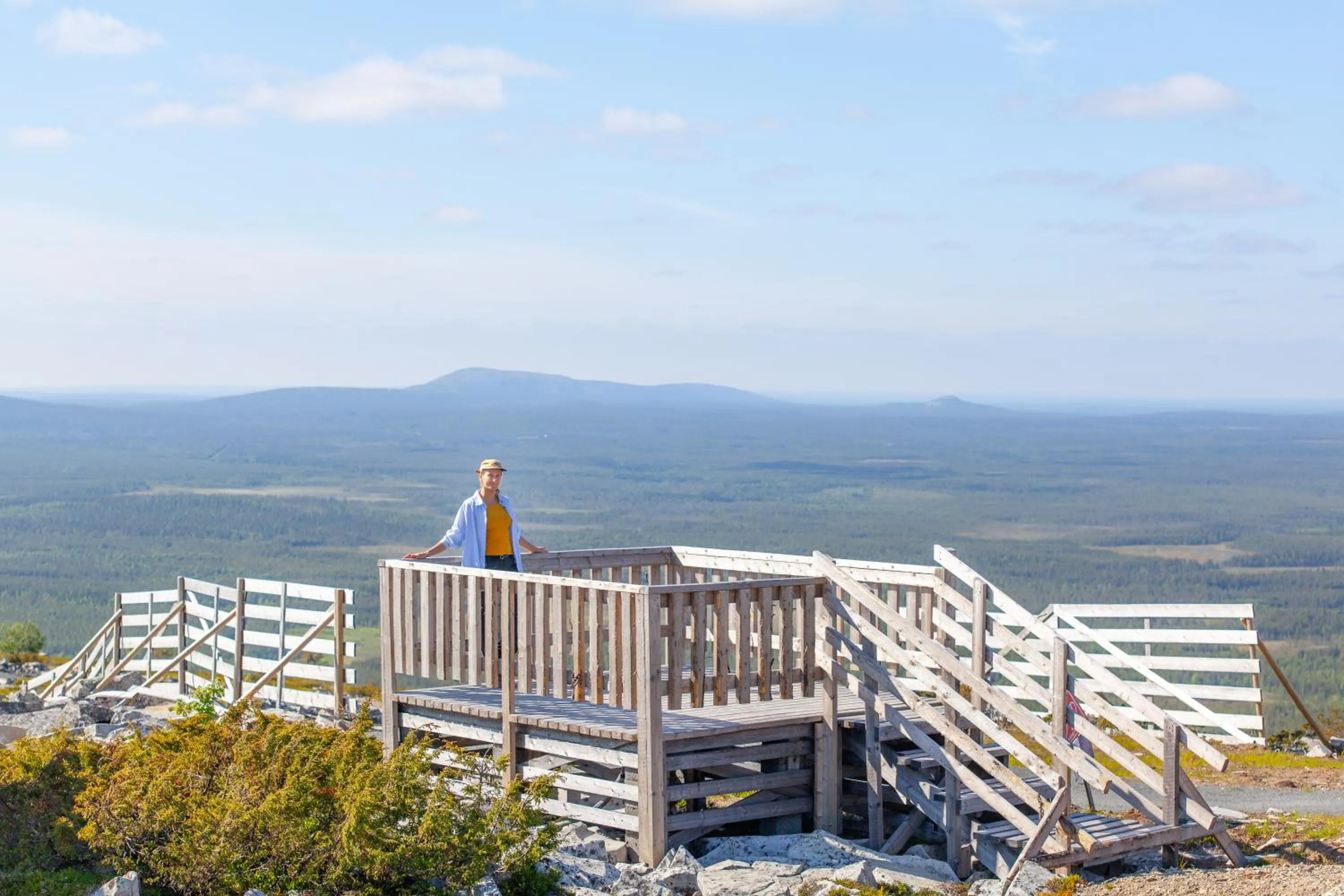 Mountain view in Pyhä Igloos
