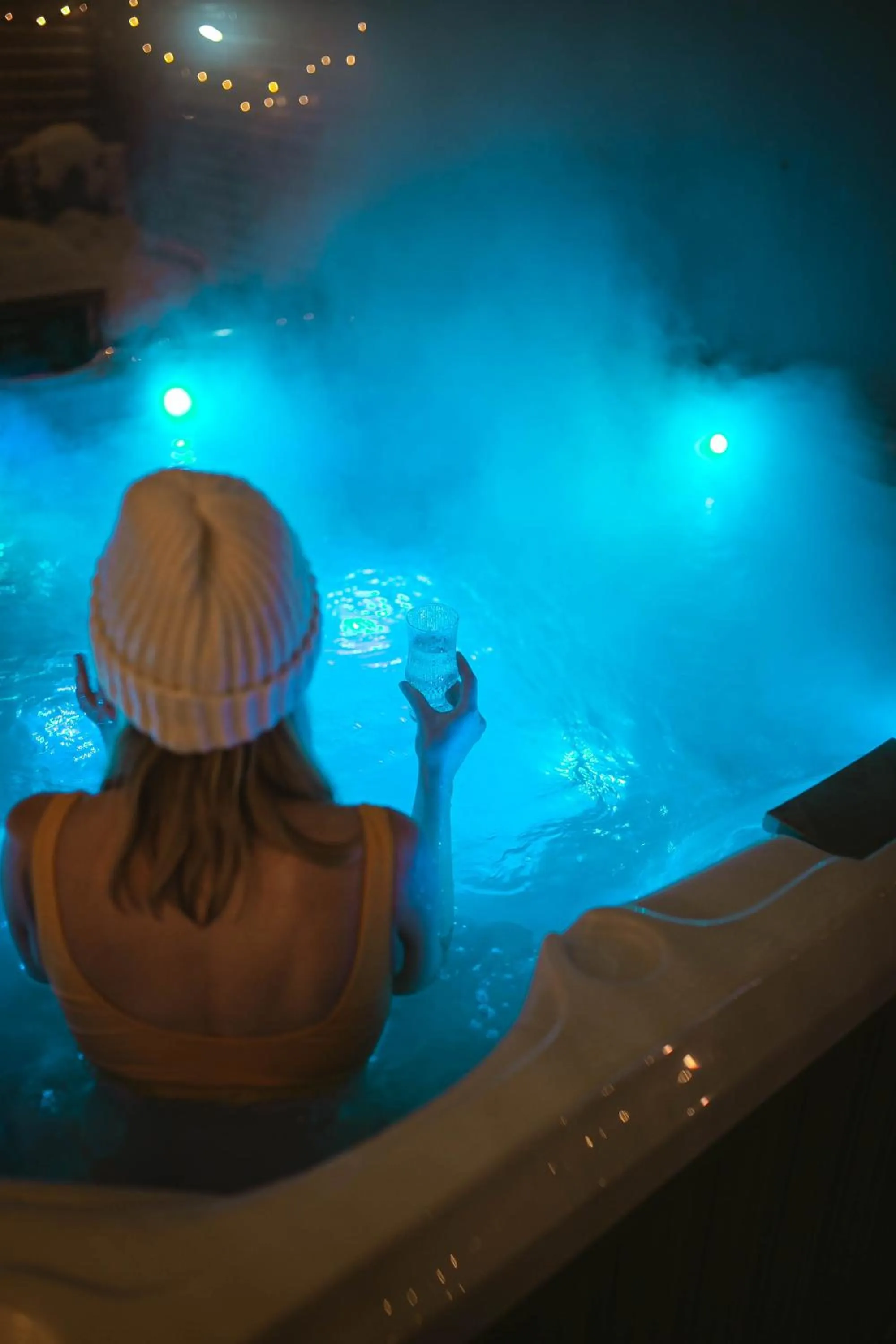 Night in Pyhä Igloos