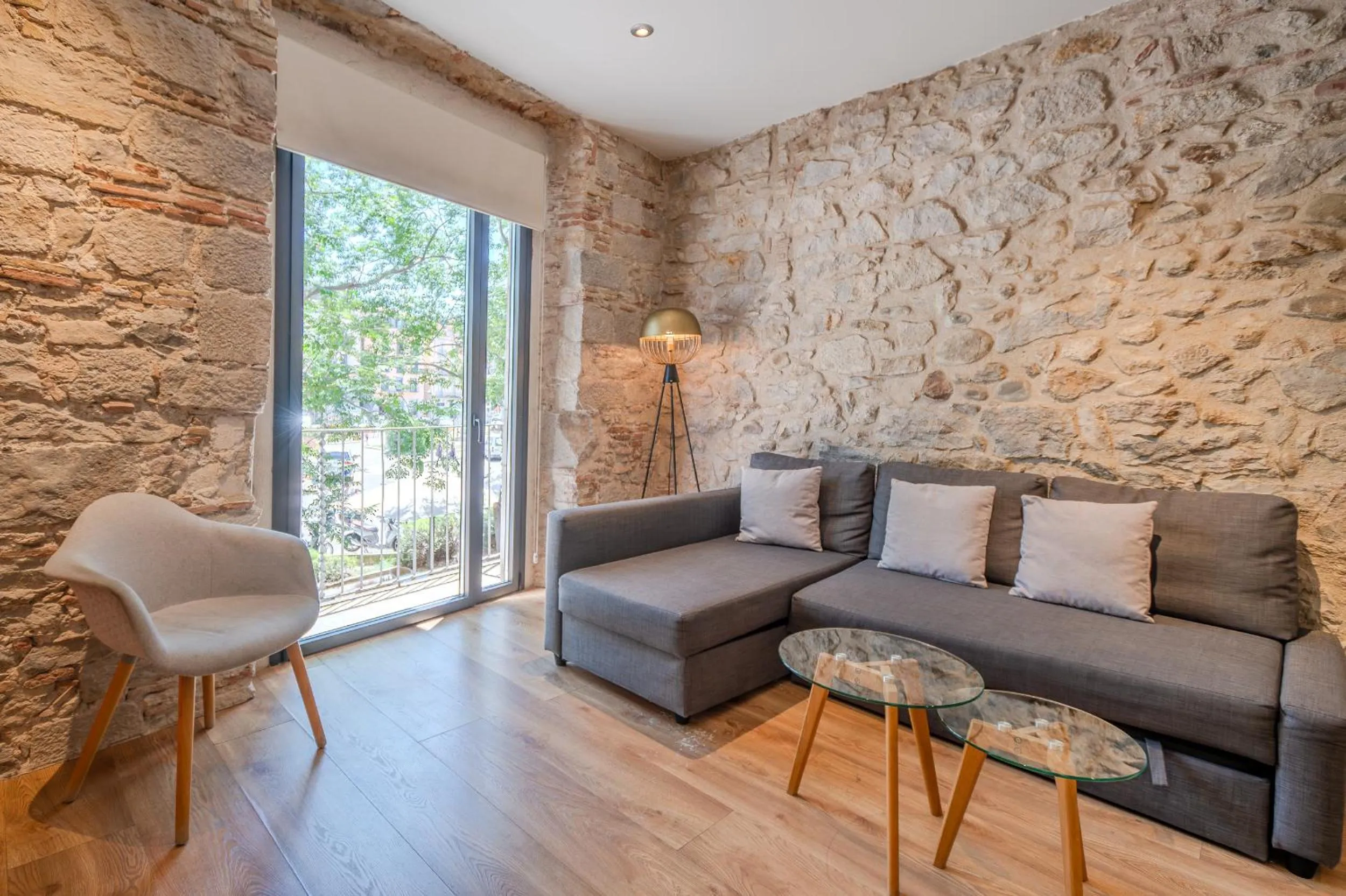 Living room in Flateli Plaça Catalunya 1-2