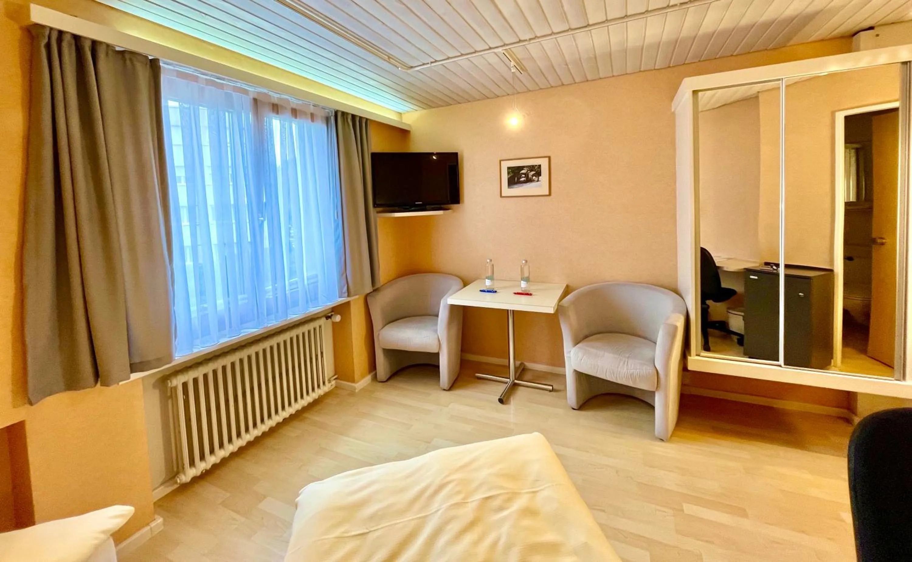 Bed in Seiler's Hotel