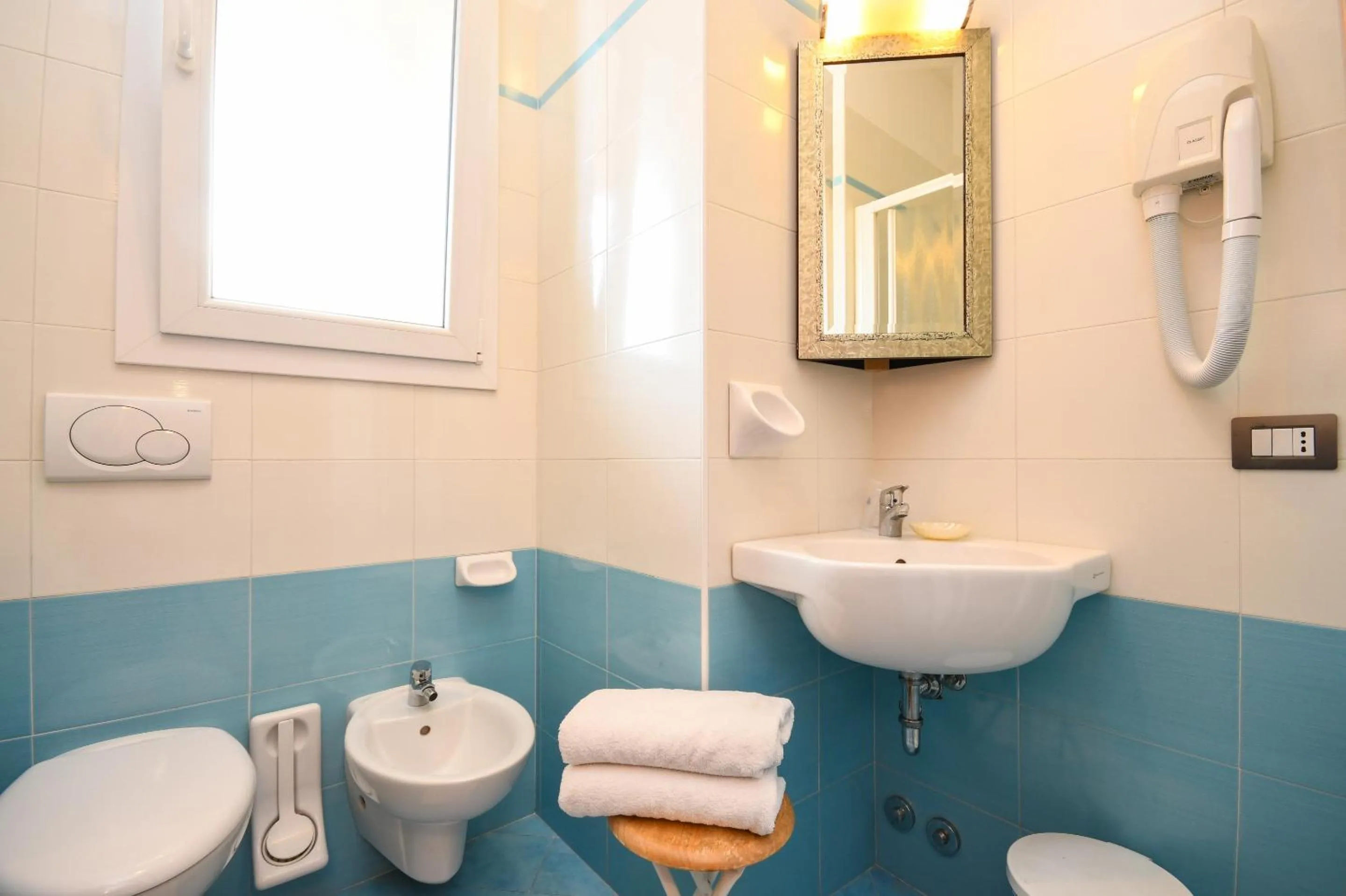 Bathroom in Camere America B&B