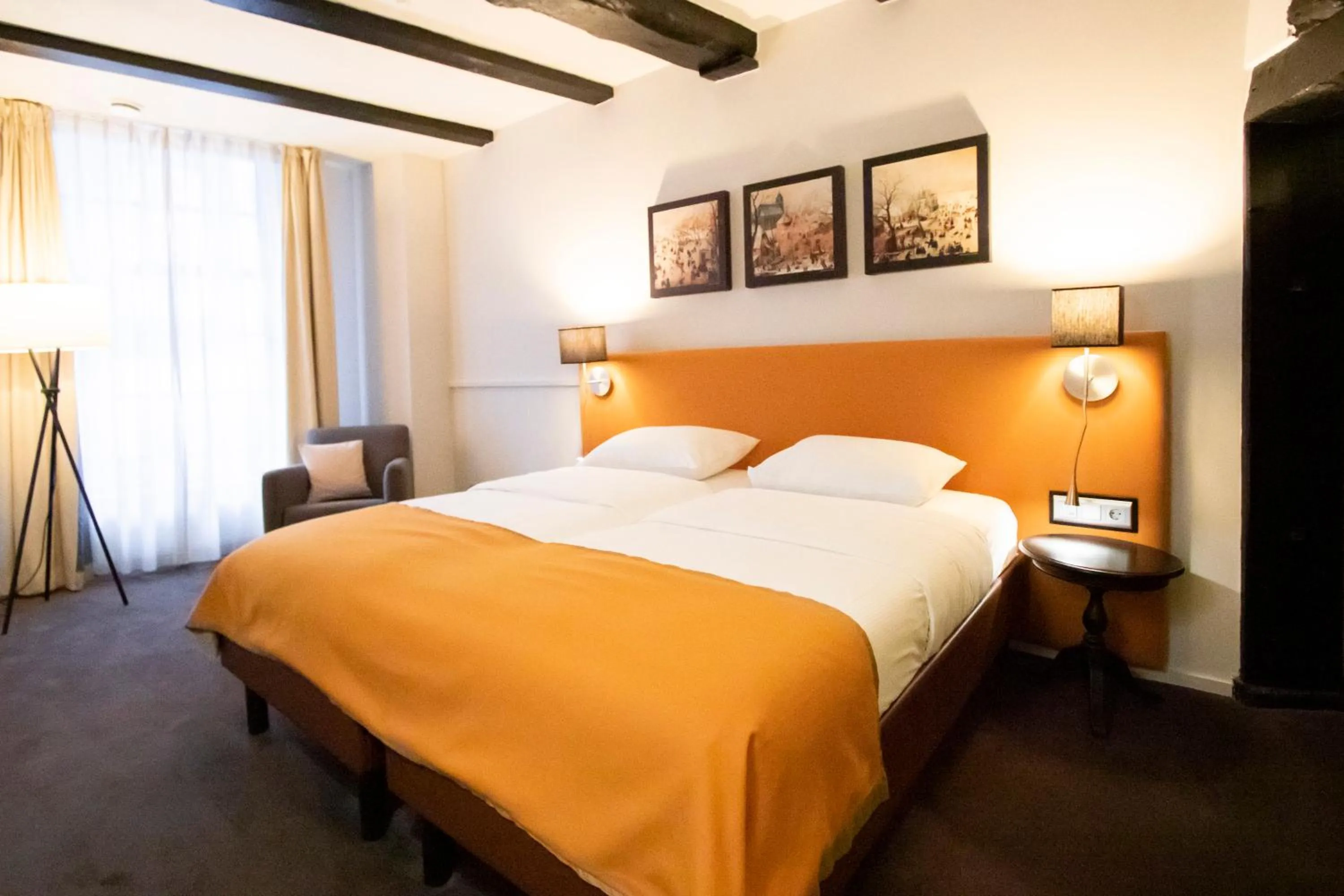 Bed in Hapimag Apartments Amsterdam