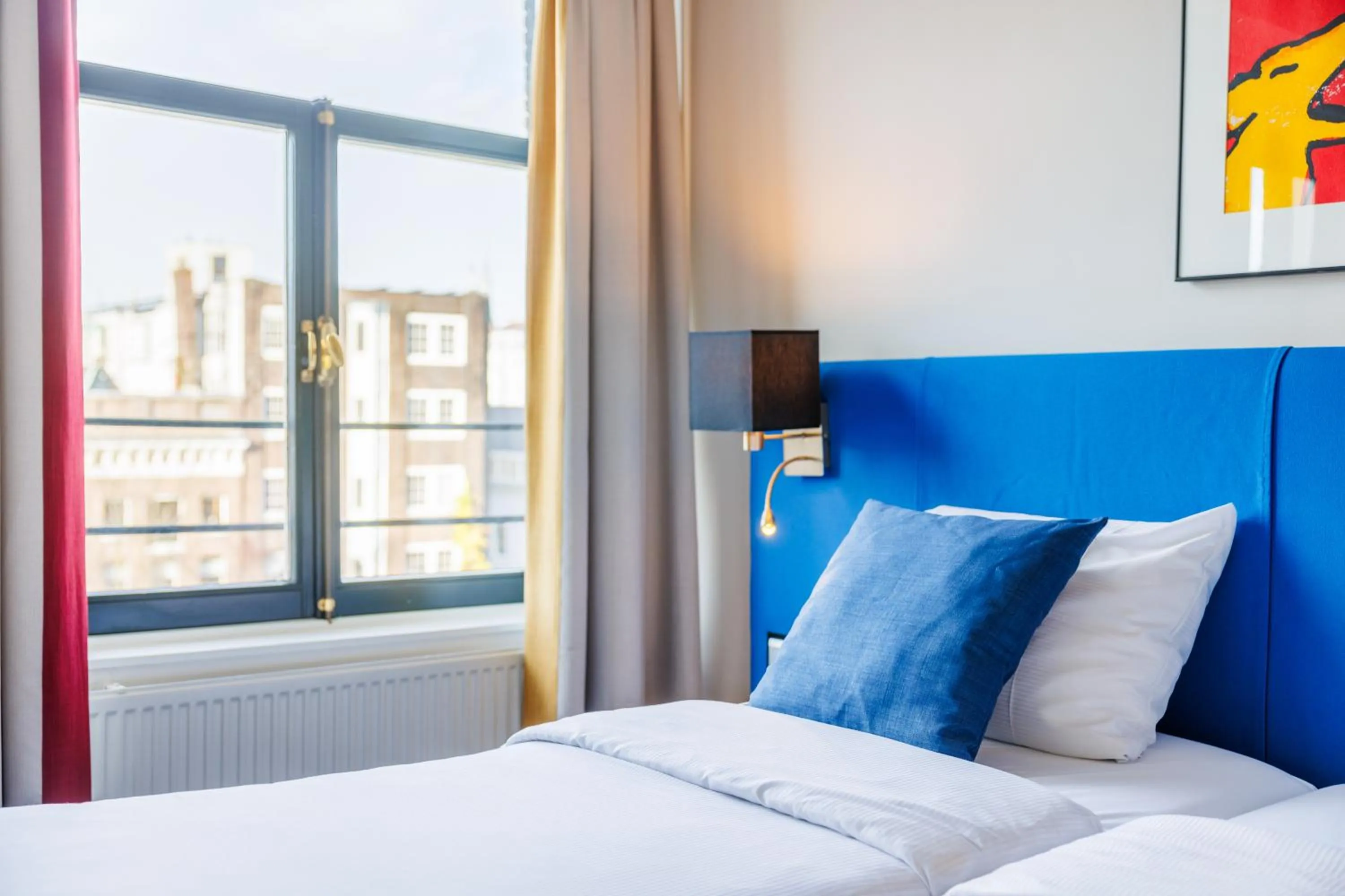 Bed in Hapimag Apartments Amsterdam