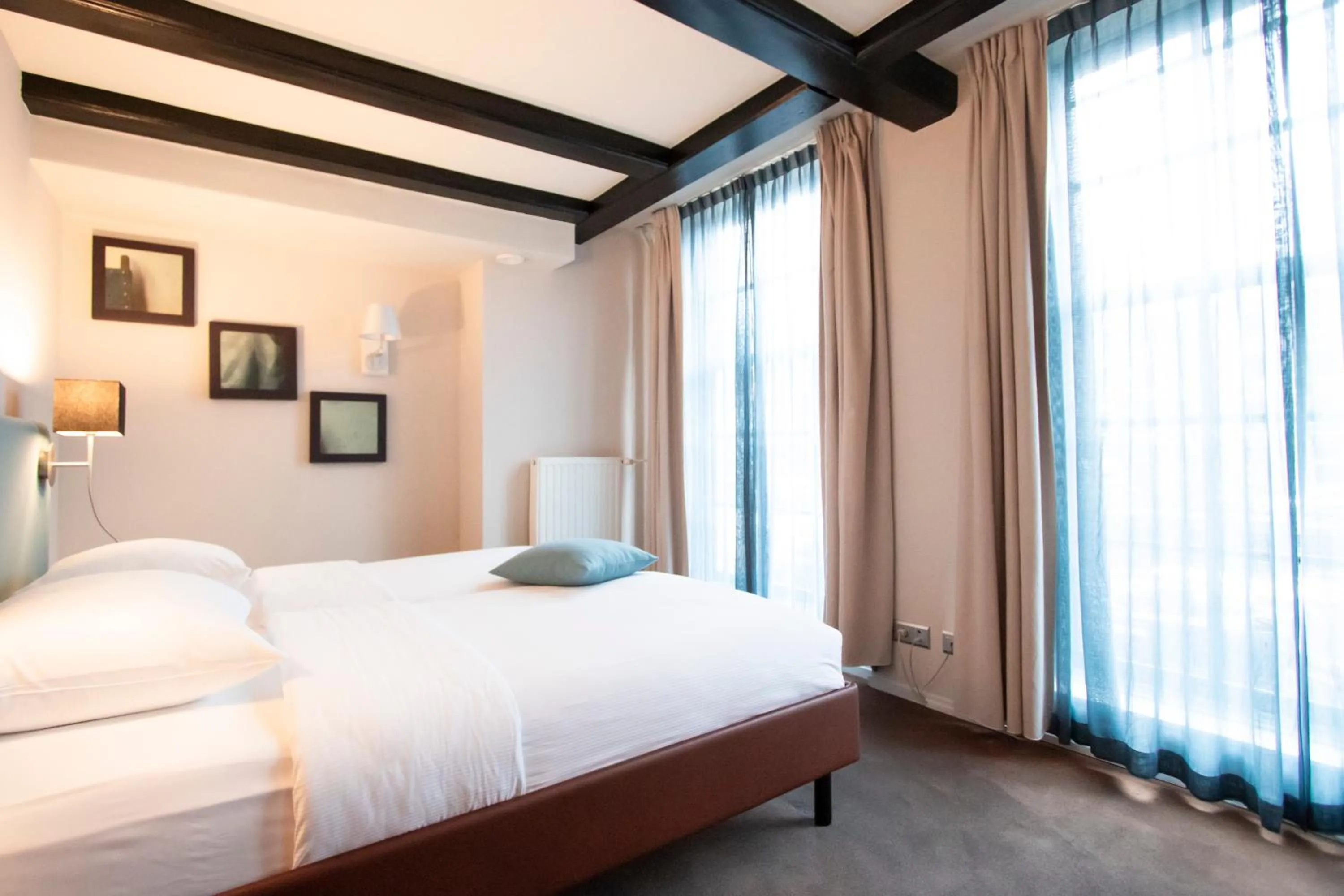 Bed in Hapimag Apartments Amsterdam