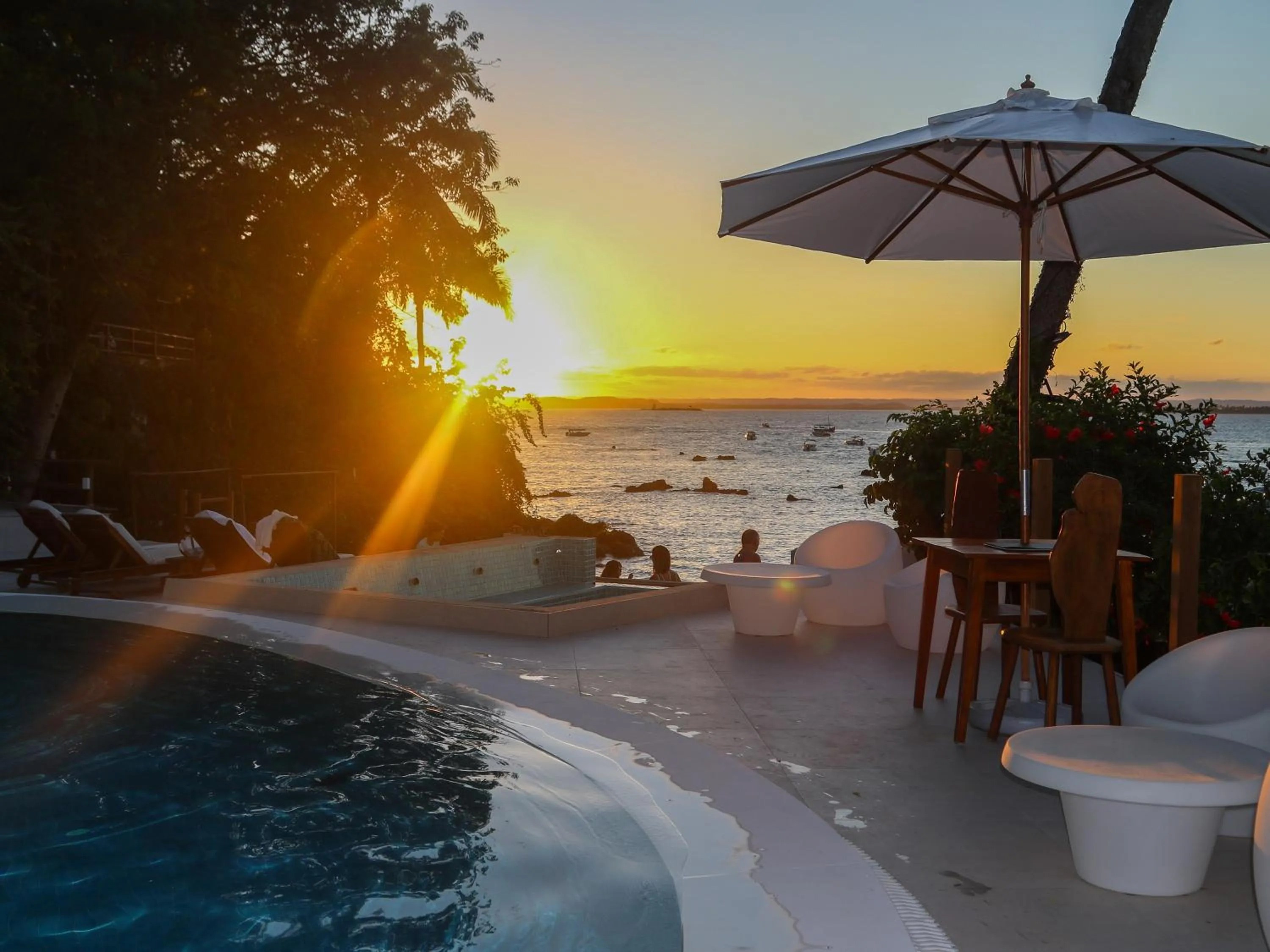 Sunset in Hotel Portaló