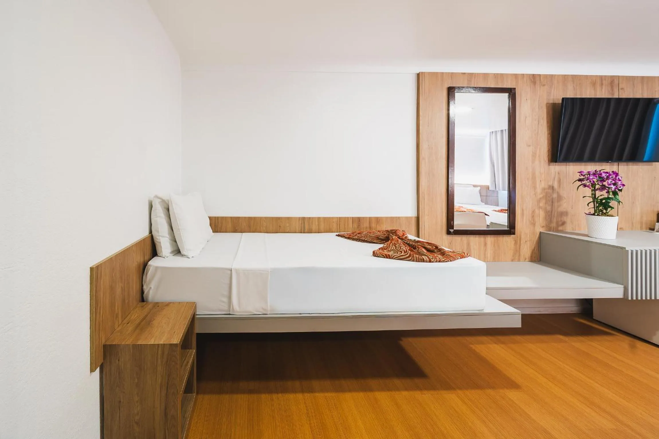 Bed in Hotel Dan Inn Curitiba Centro By Nacional Inn