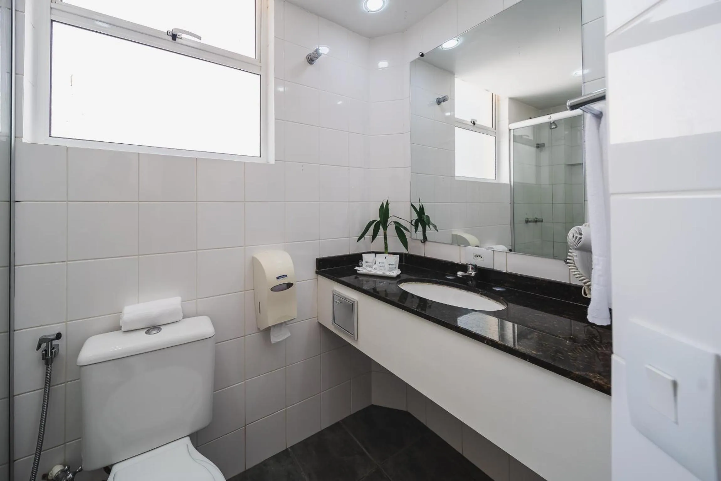 Bathroom in Hotel Dan Inn Curitiba Centro By Nacional Inn