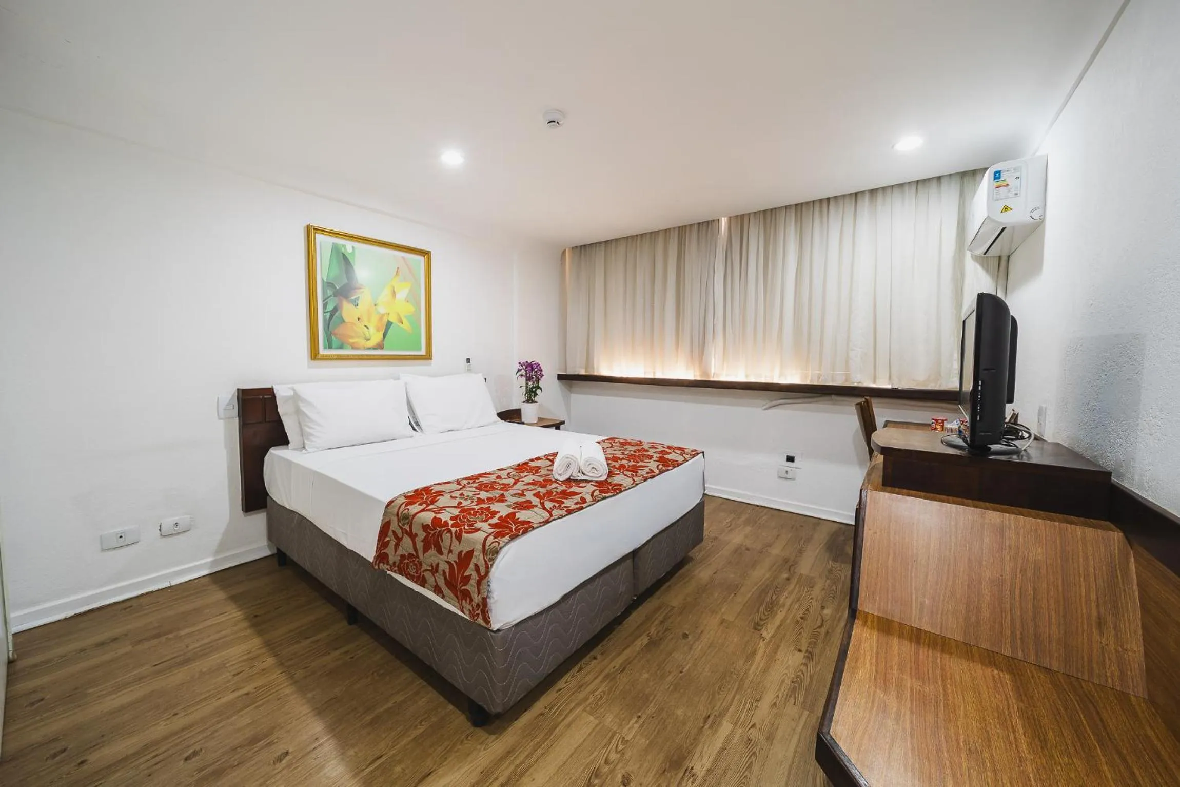 Bed in Hotel Dan Inn Curitiba Centro By Nacional Inn