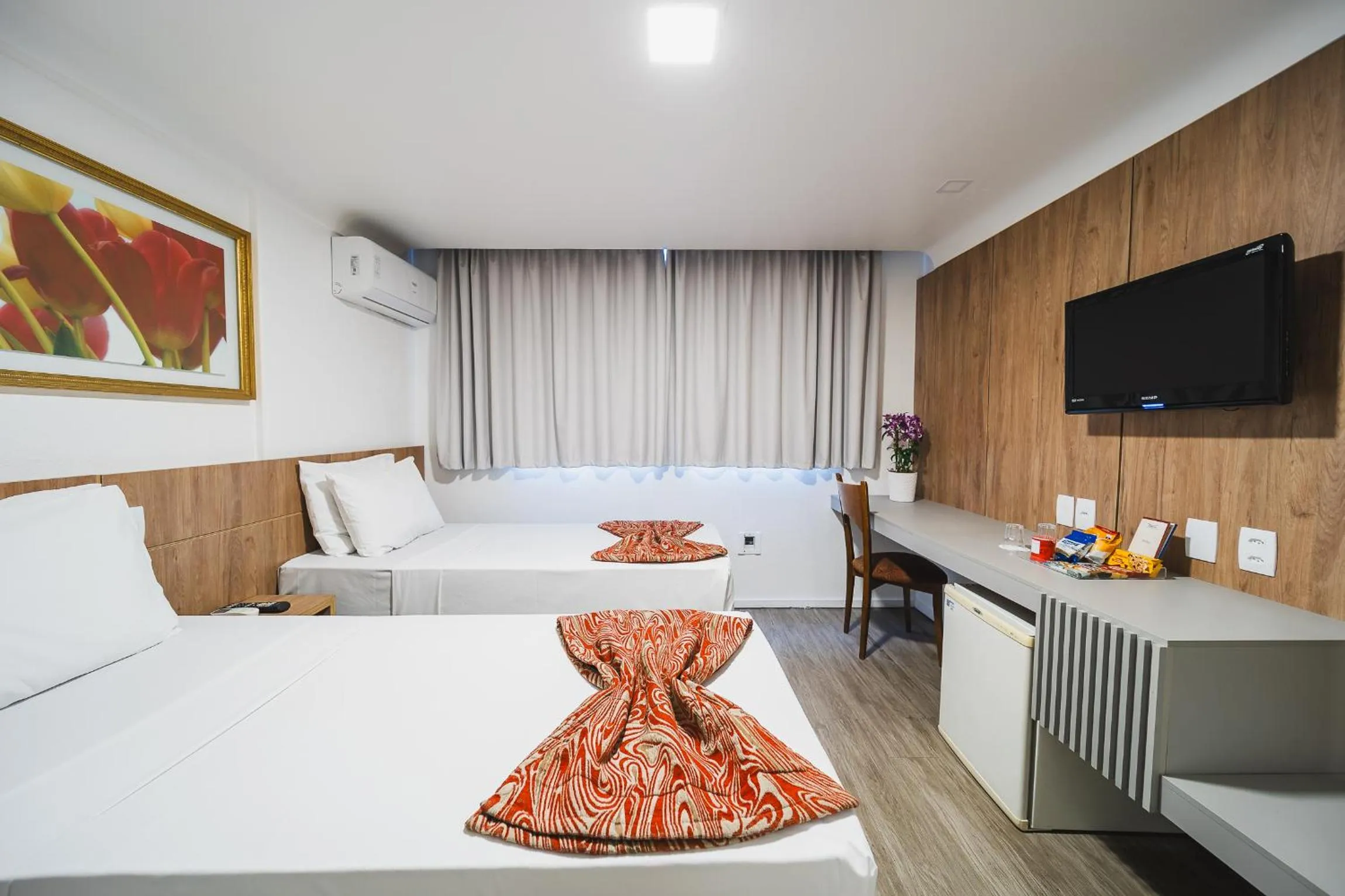 Bed in Hotel Dan Inn Curitiba Centro By Nacional Inn