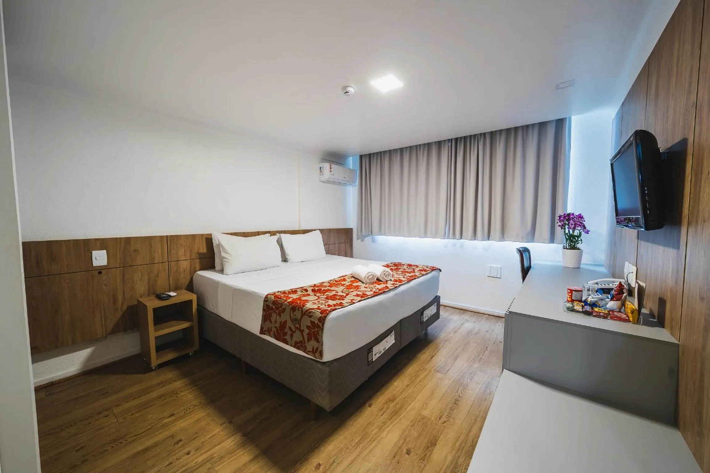 Bed in Hotel Dan Inn Curitiba Centro By Nacional Inn