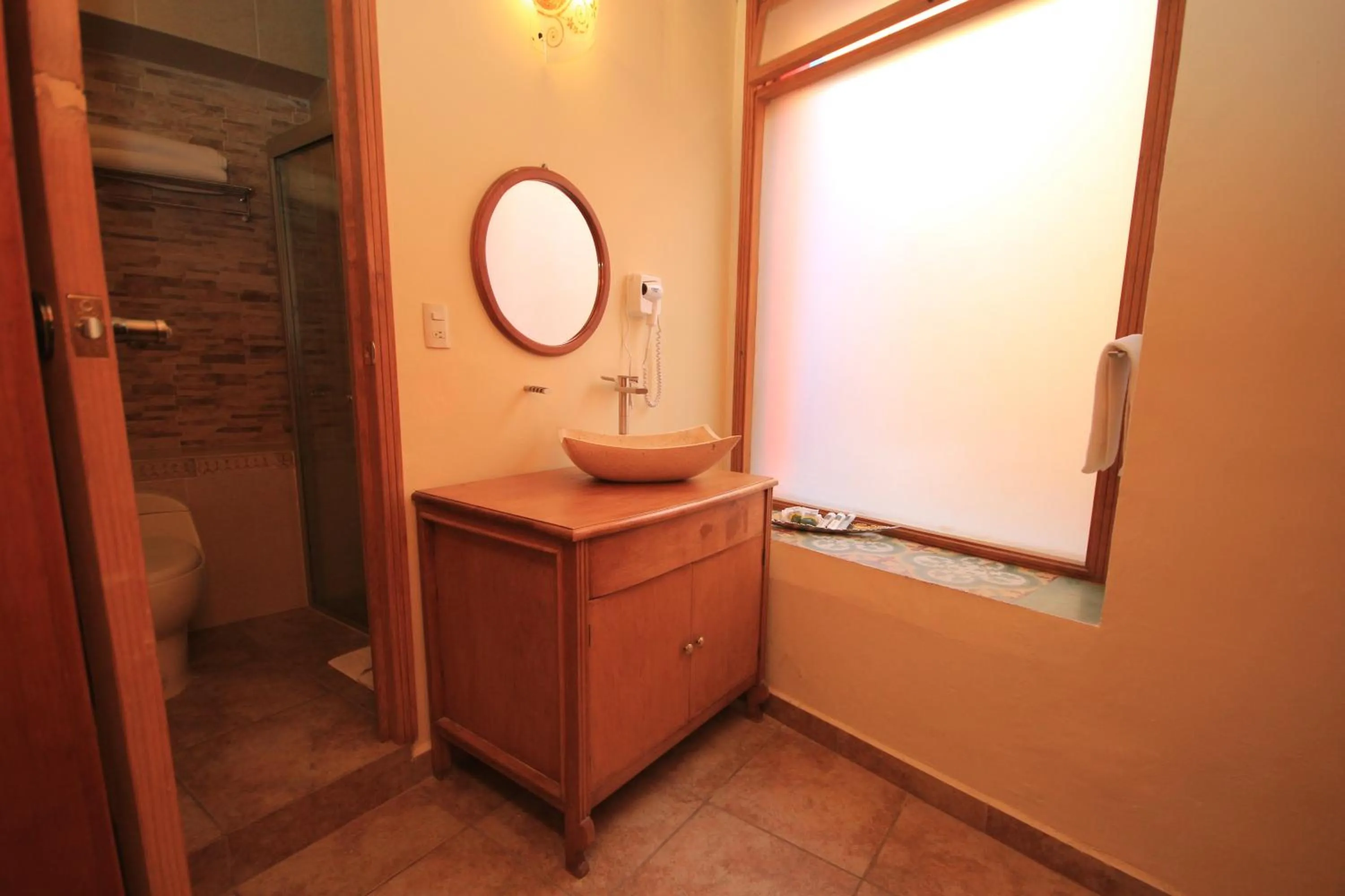 Shower in Hotel Boutique Ponciano