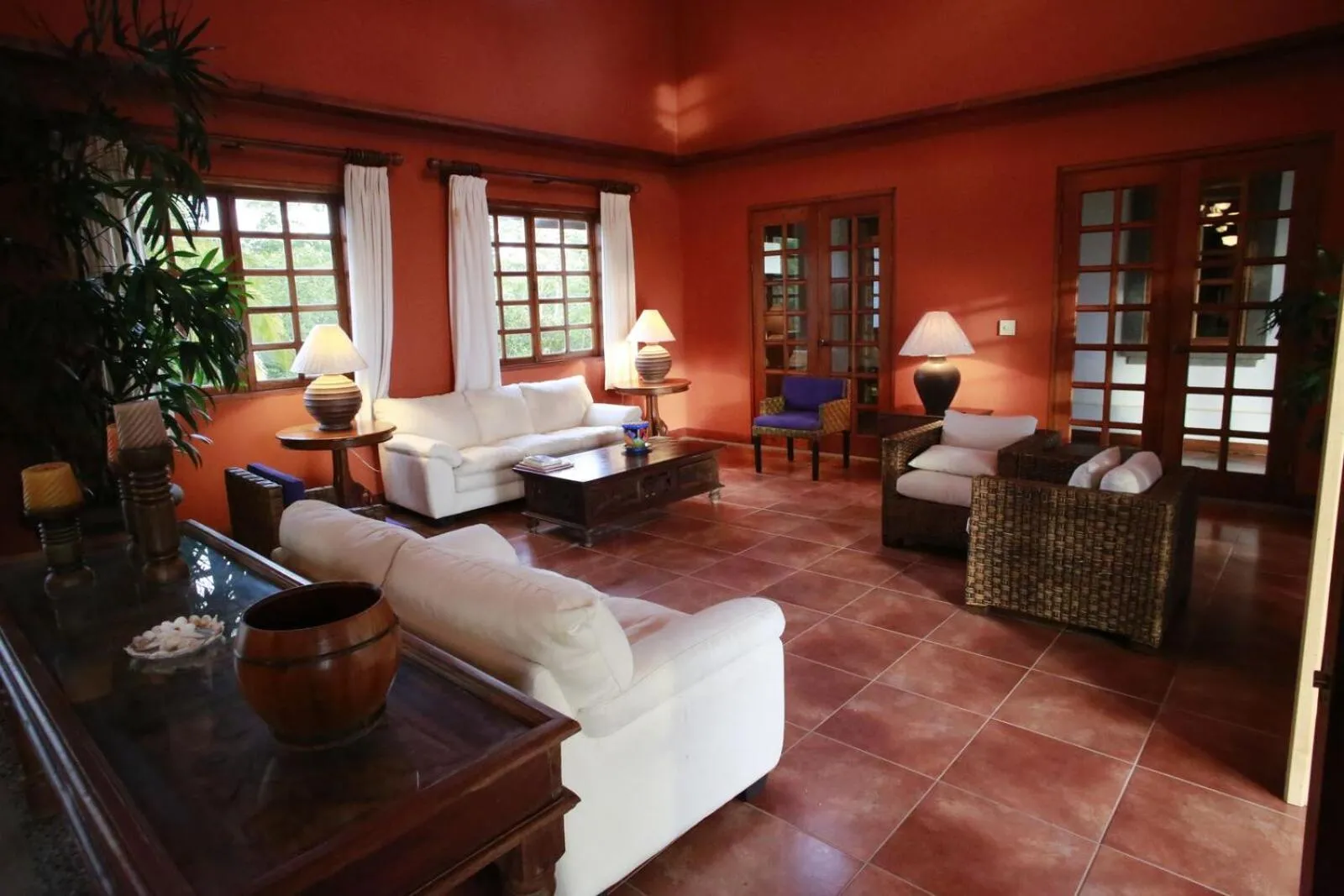 Living room in Palm Coast Luxury Rentals