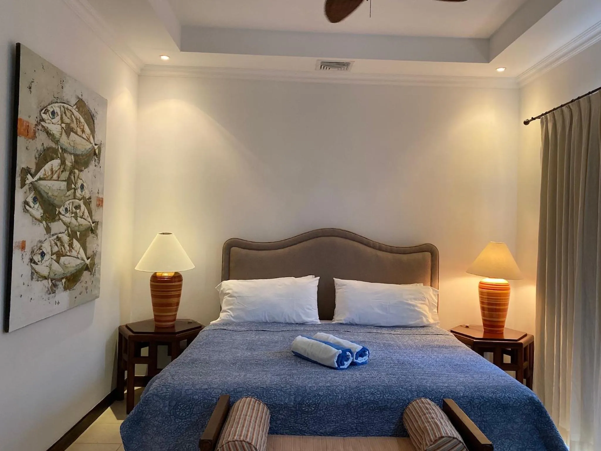 Bed in Palm Coast Luxury Rentals