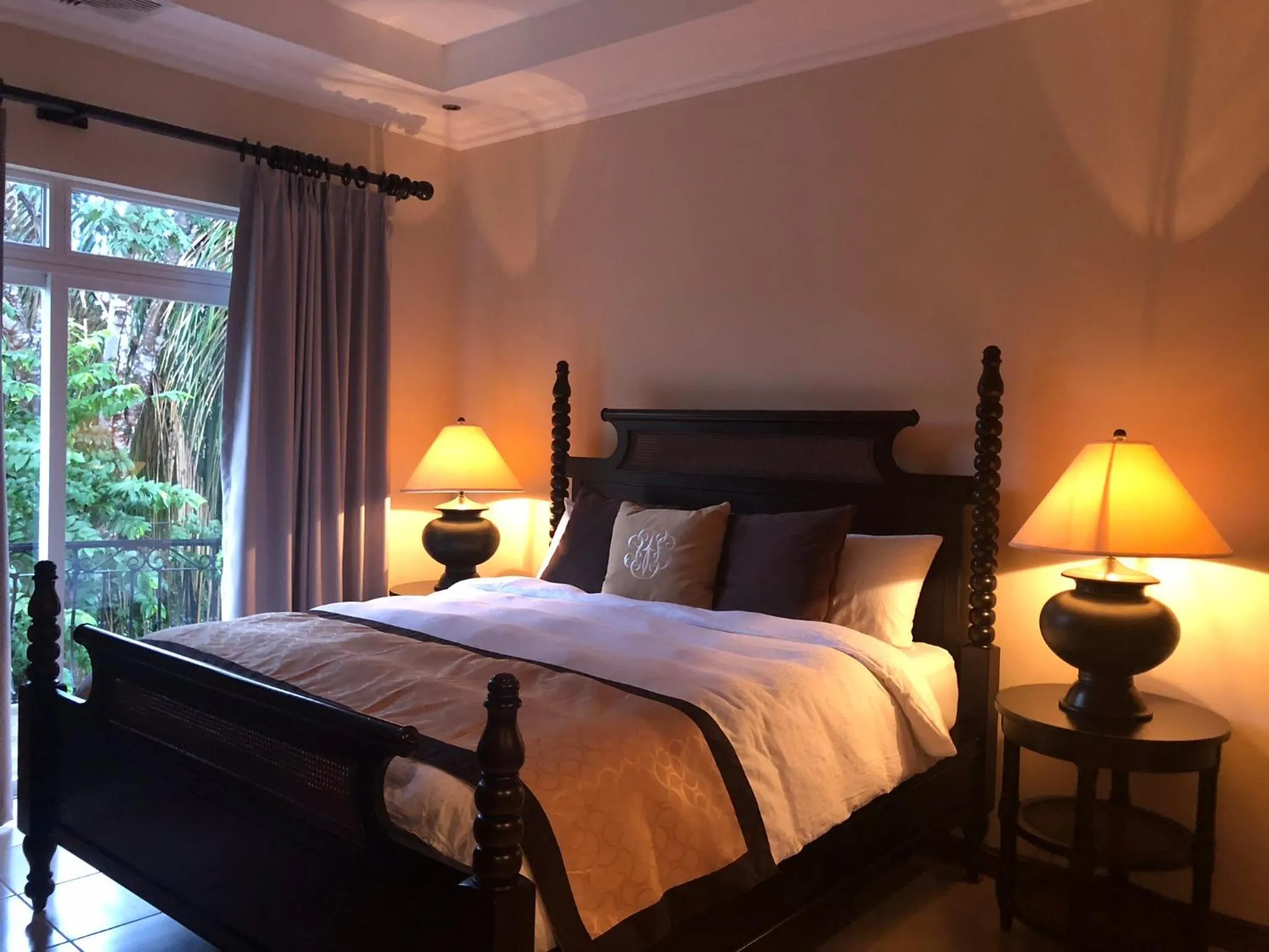 Bed in Palm Coast Luxury Rentals