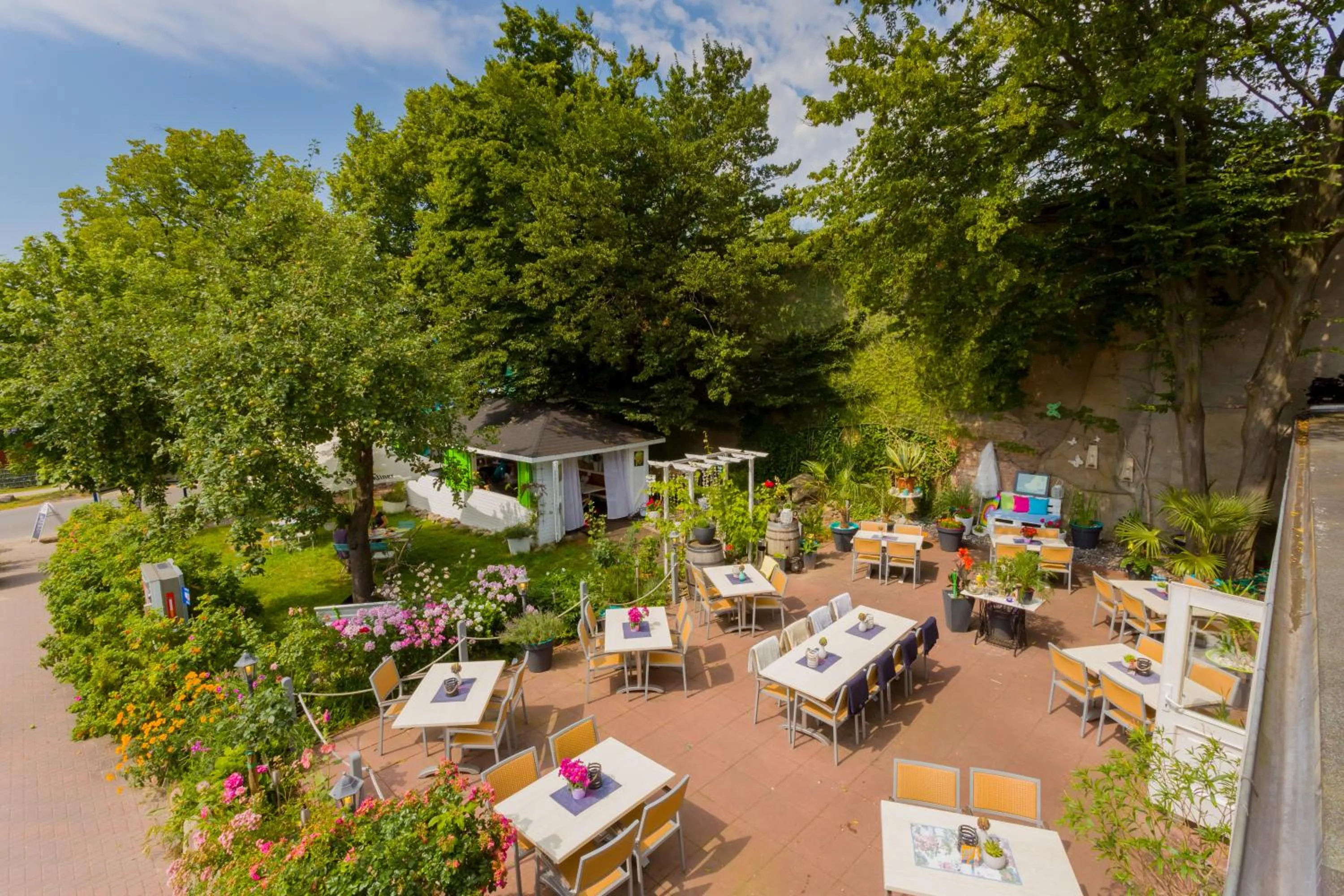 Balcony/Terrace in Hotel & Restaurant Am Bodden