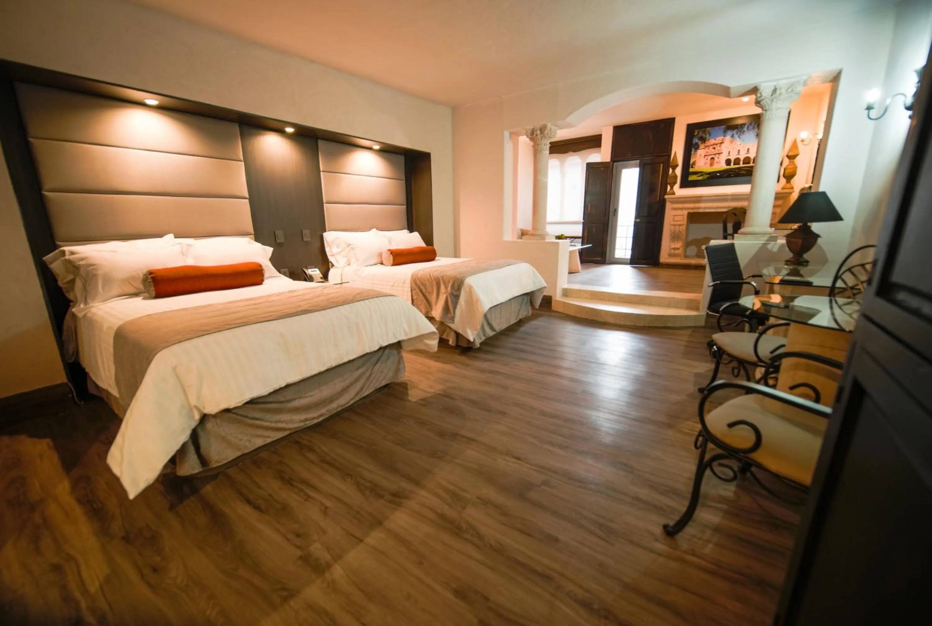 Photo of the whole room, Bed in Hotel & Spa Hacienda Baruk