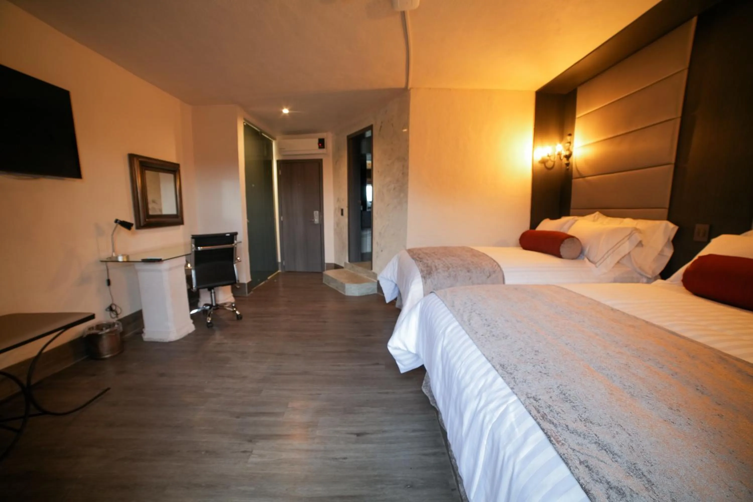 Photo of the whole room, Bed in Hotel & Spa Hacienda Baruk