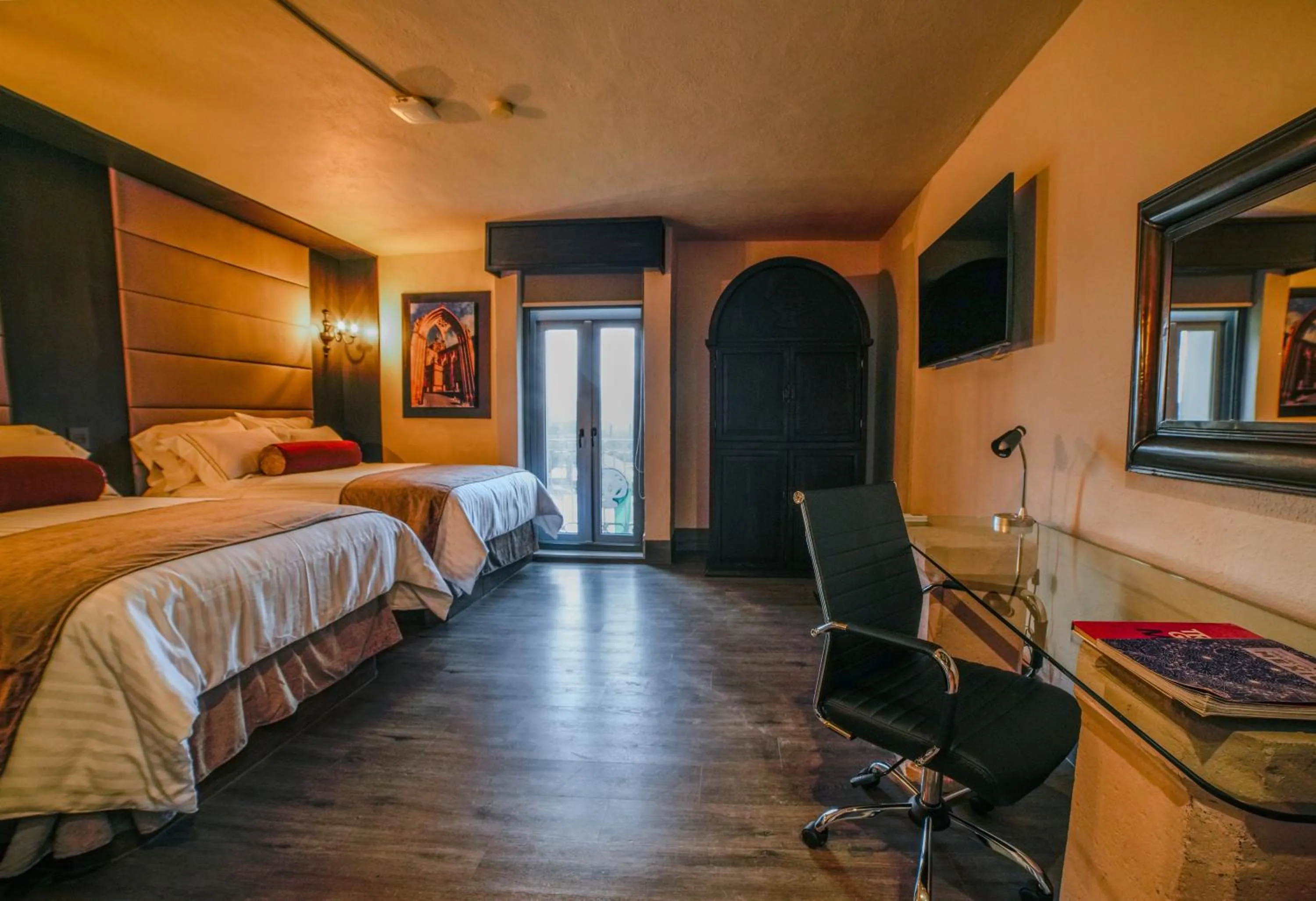 Bedroom, Bed in Hotel & Spa Hacienda Baruk