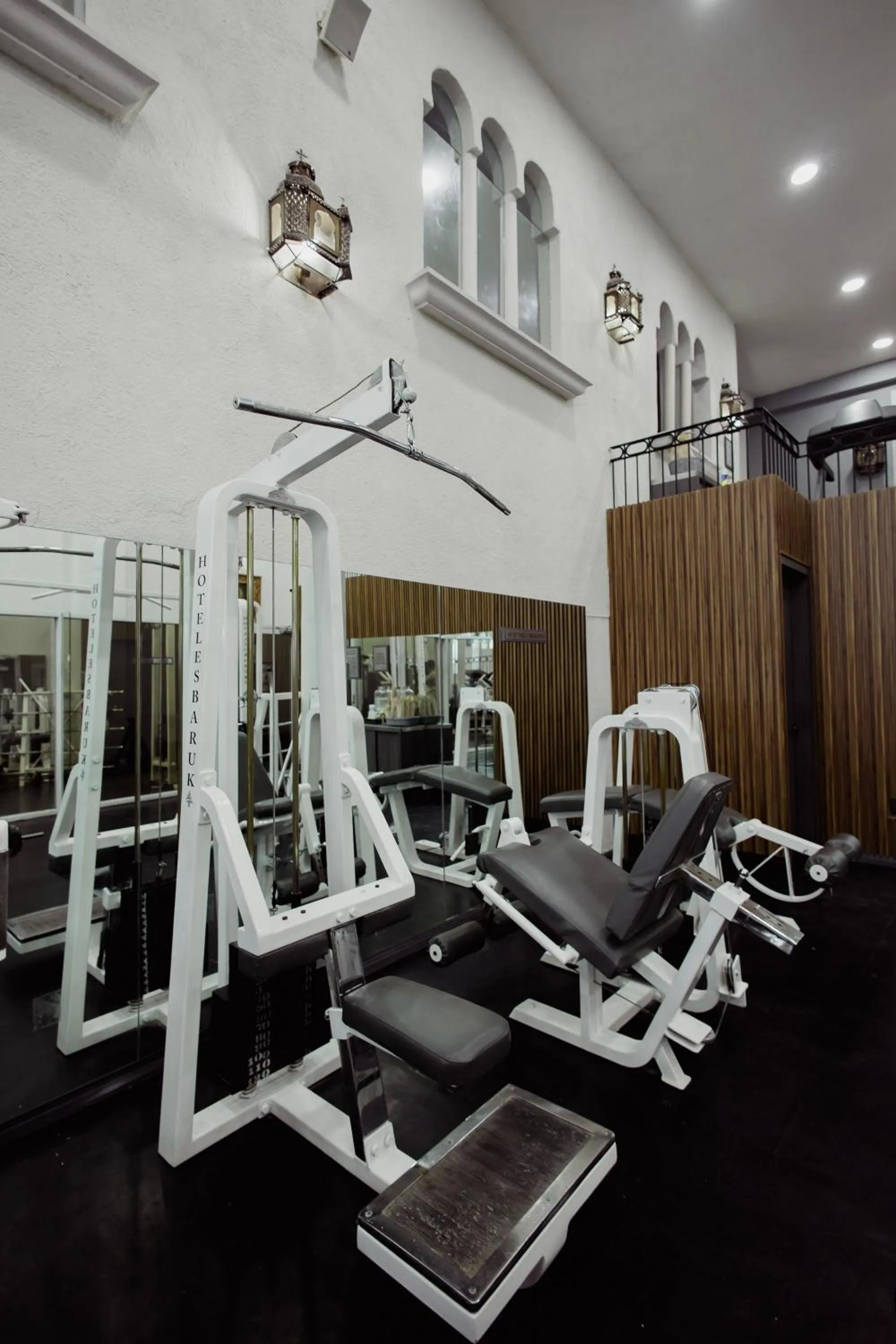 Fitness centre/facilities in Hotel & Spa Hacienda Baruk