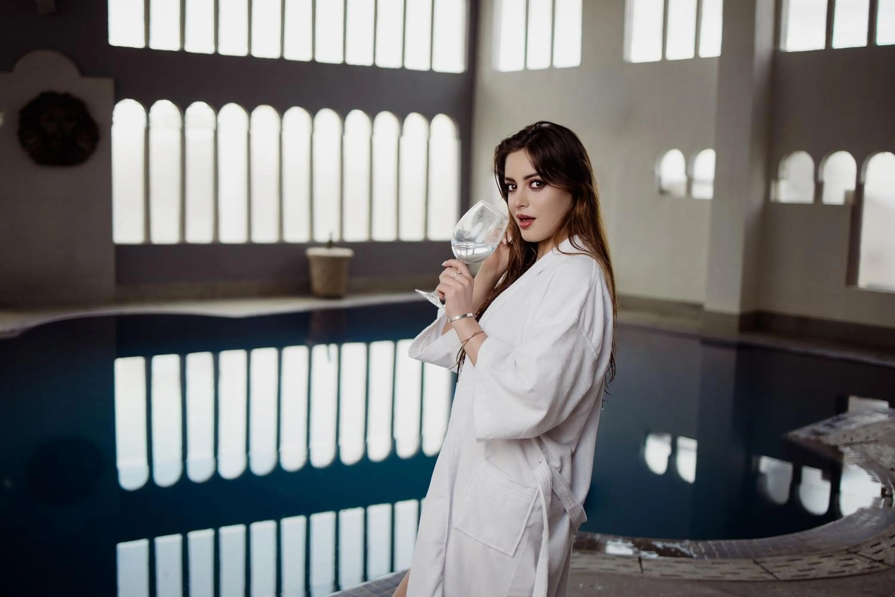 Swimming pool in Hotel & Spa Hacienda Baruk