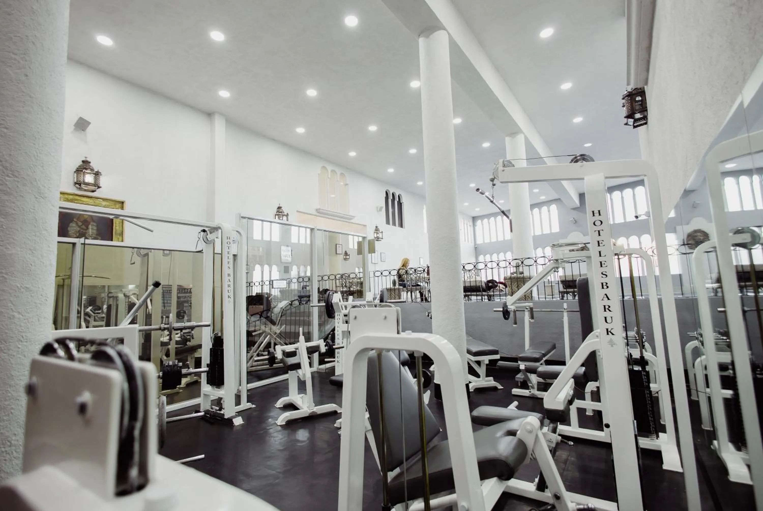 Fitness centre/facilities in Hotel & Spa Hacienda Baruk