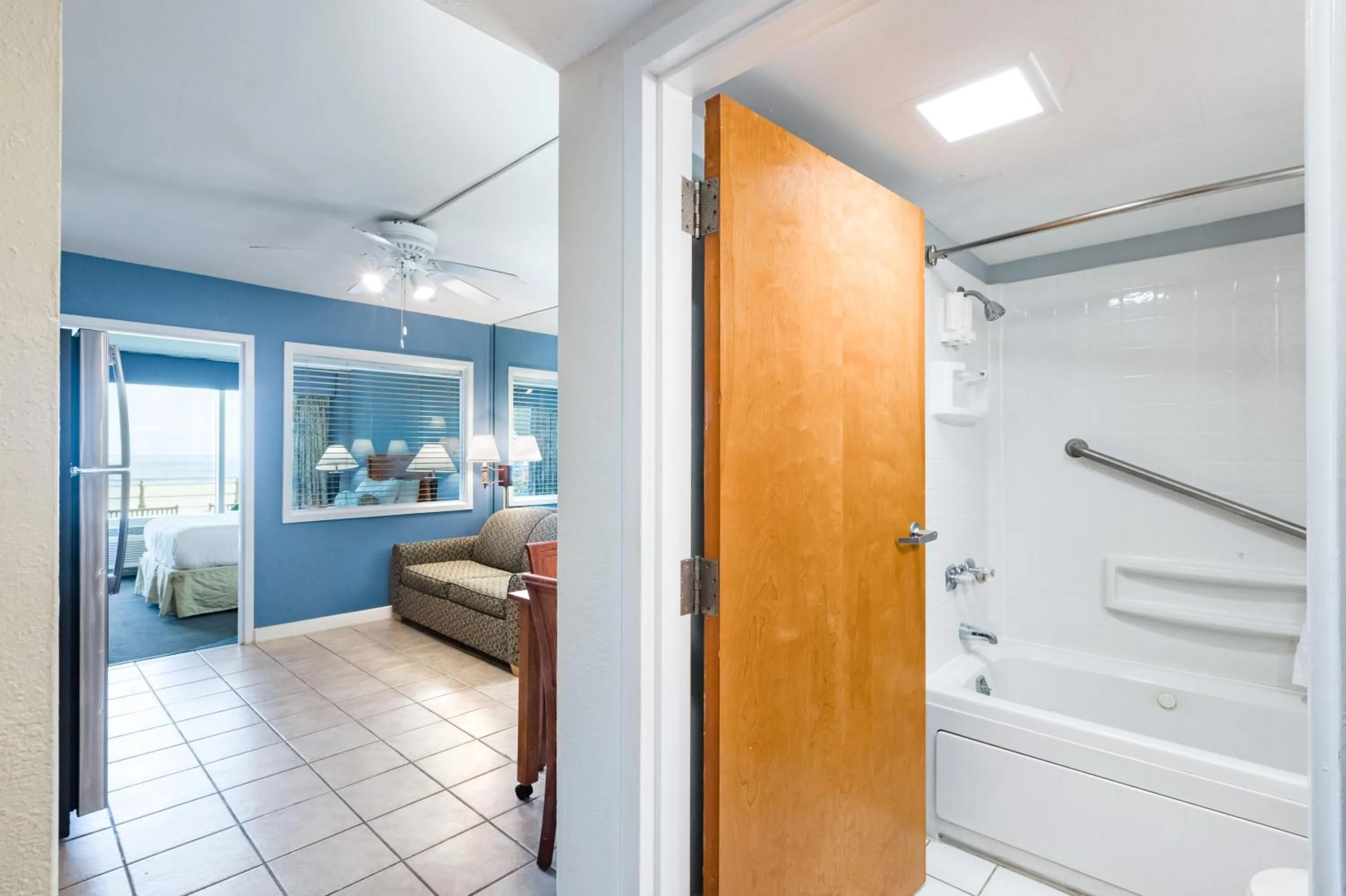 Bathroom in Ocean Sands Resort, Oceanfront, Virginia Beach by Vacatia