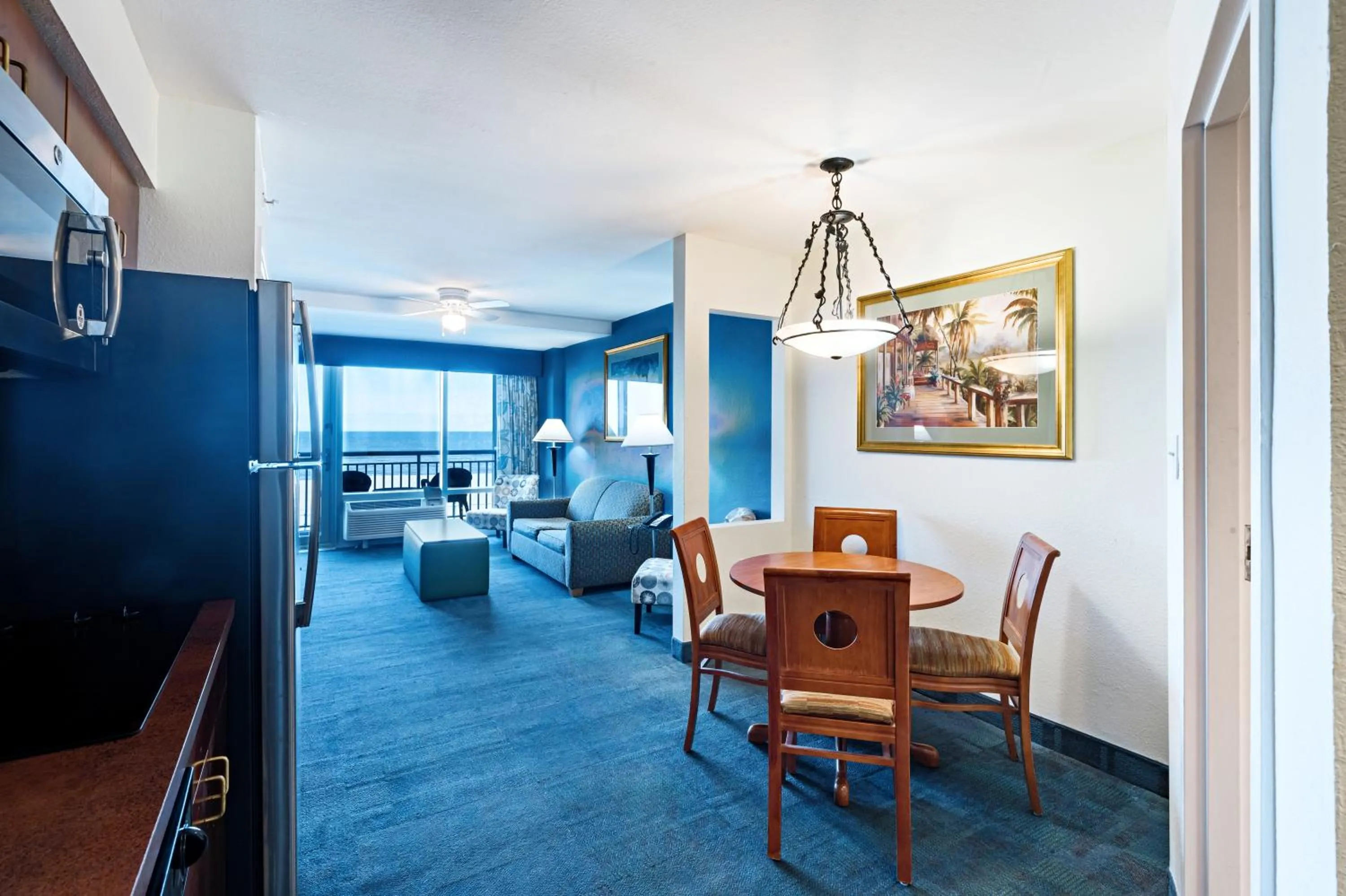 Kitchen or kitchenette in Ocean Sands Resort, Oceanfront, Virginia Beach by Vacatia