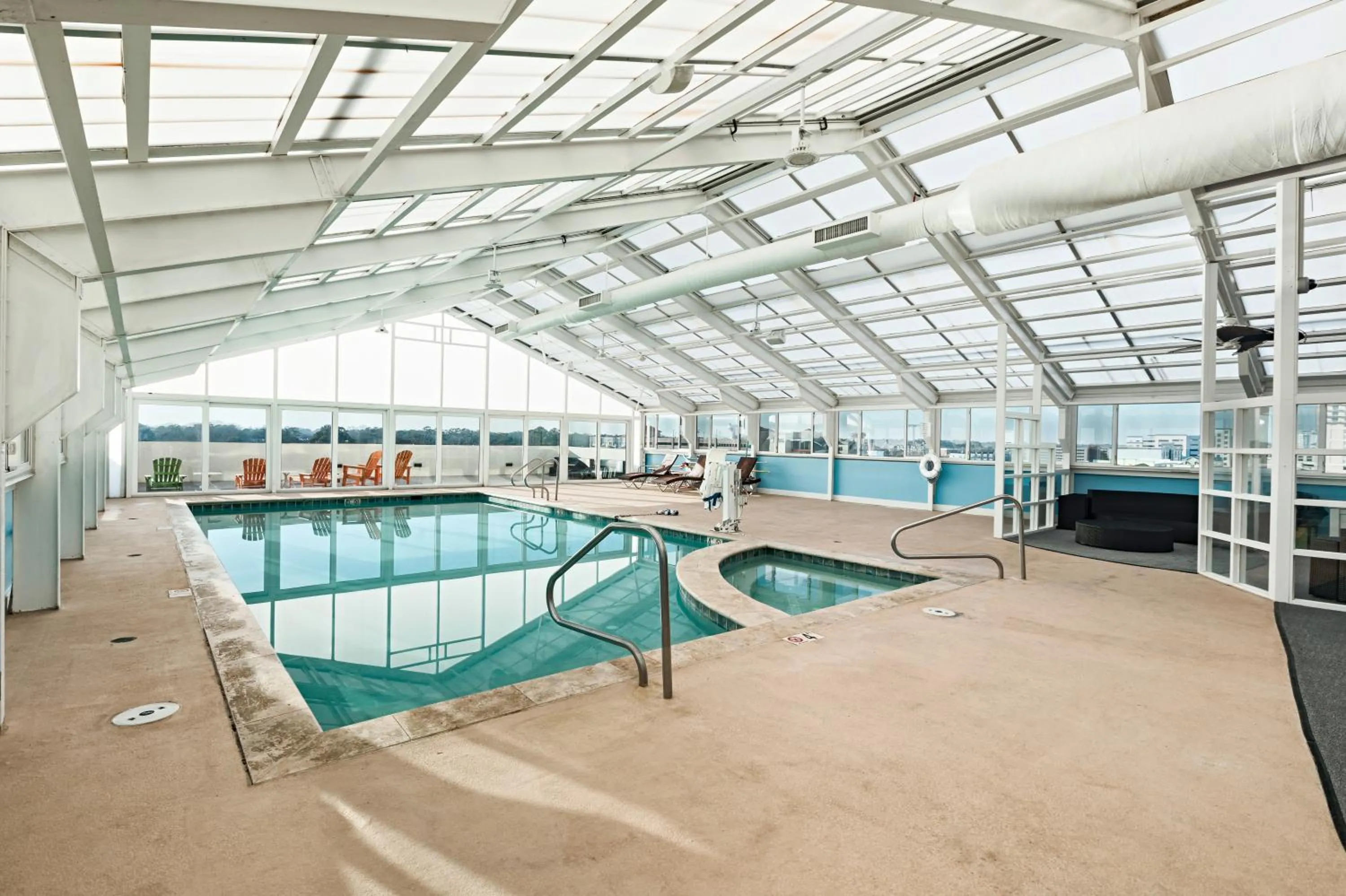 Swimming pool in Ocean Sands Resort, Oceanfront, Virginia Beach by Vacatia