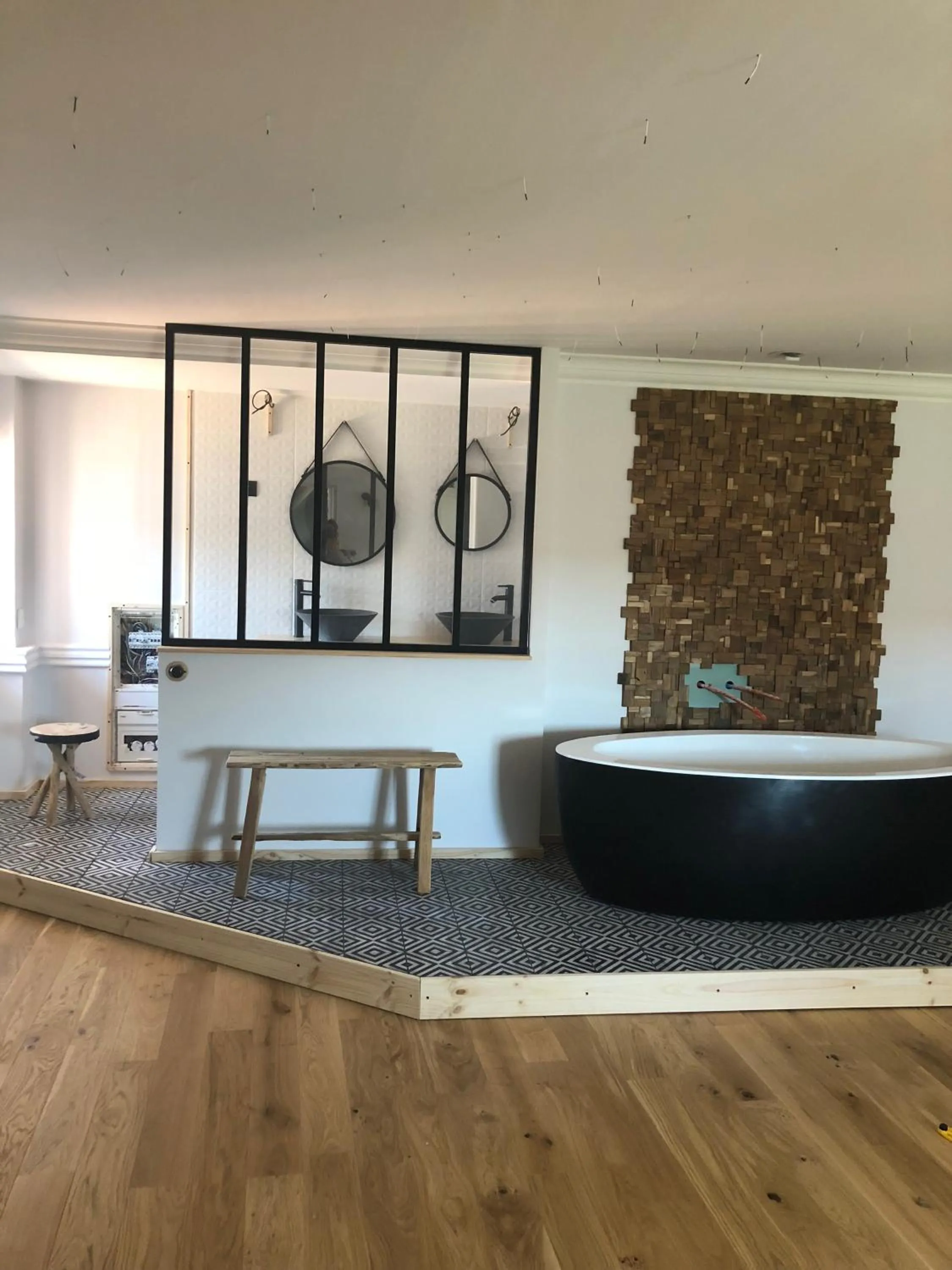 Bathroom in Spa campagne design