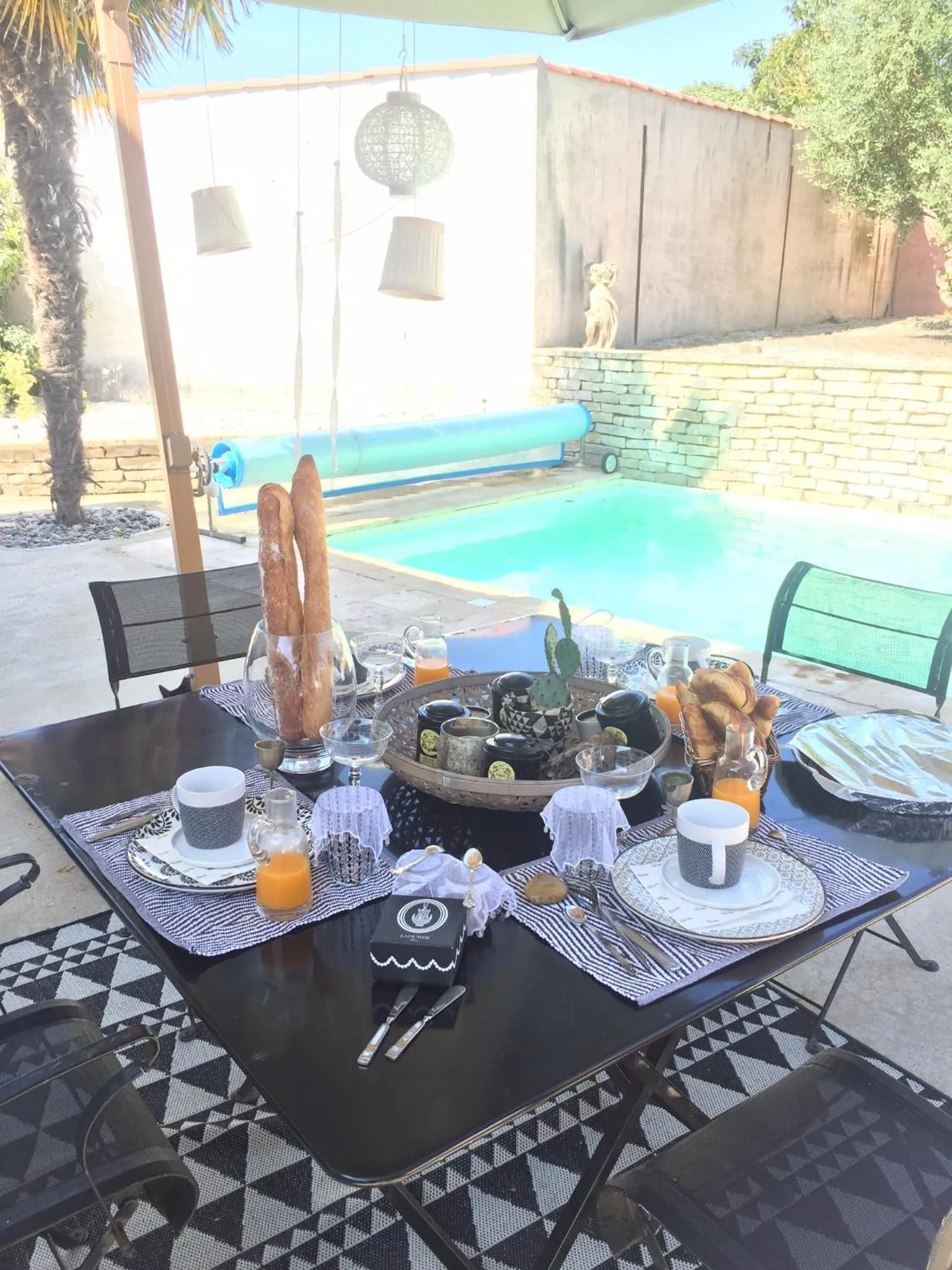 Food and drinks in Spa campagne design