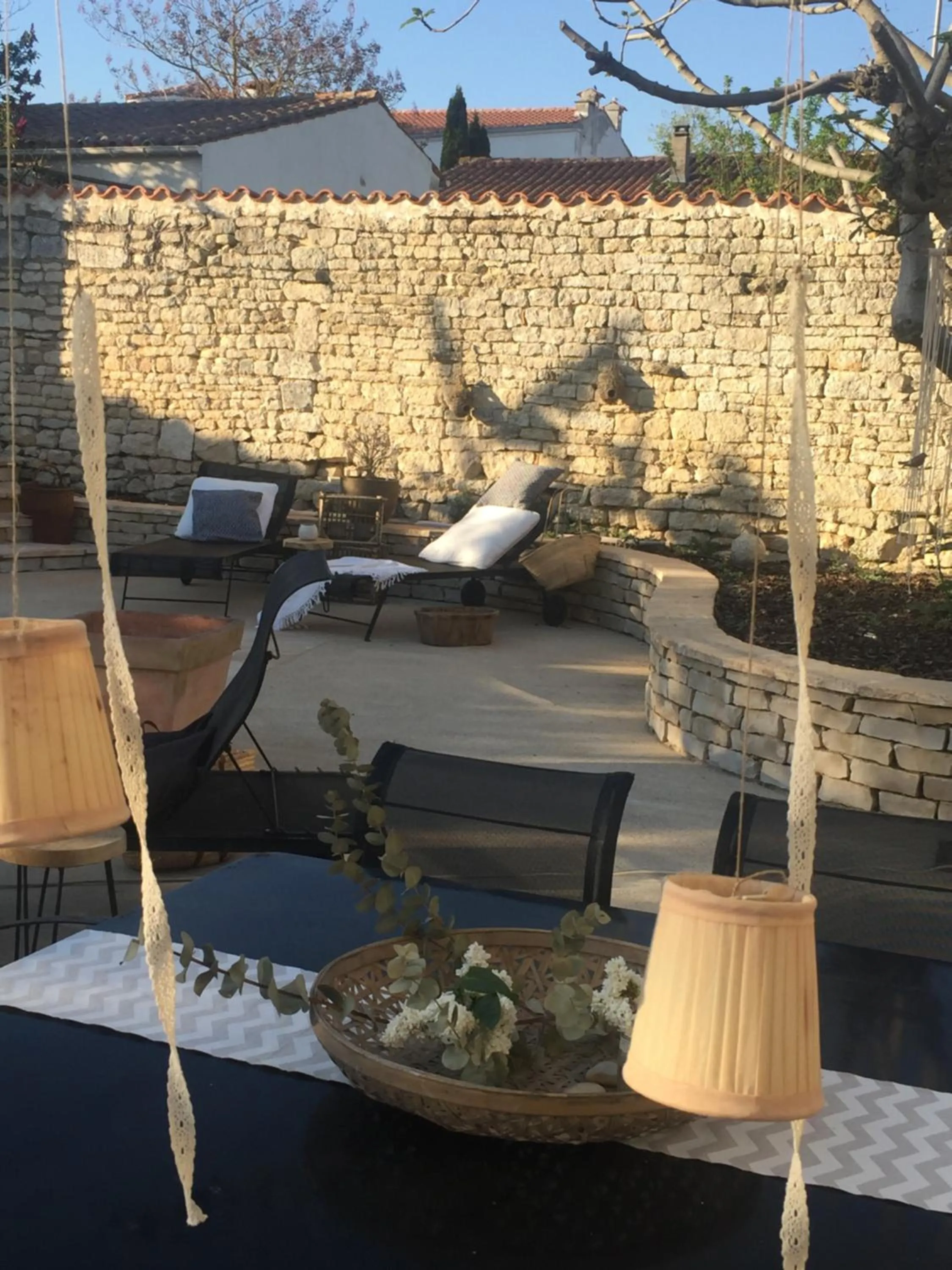 Decorative detail in Spa campagne design